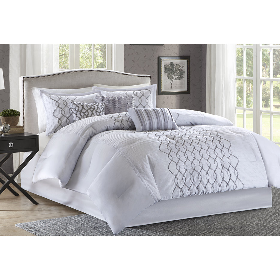 madison park iris 7 piece comforter set reviews wayfair madison park iris 7 piece comforter set reviews wayfair