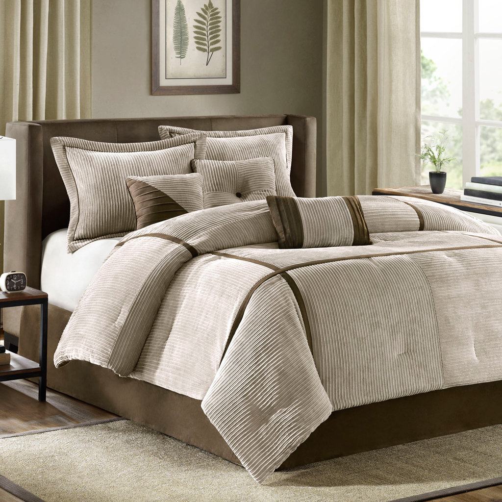 Madison Park Dallas 7 Piece Comforter Set & Reviews Wayfair