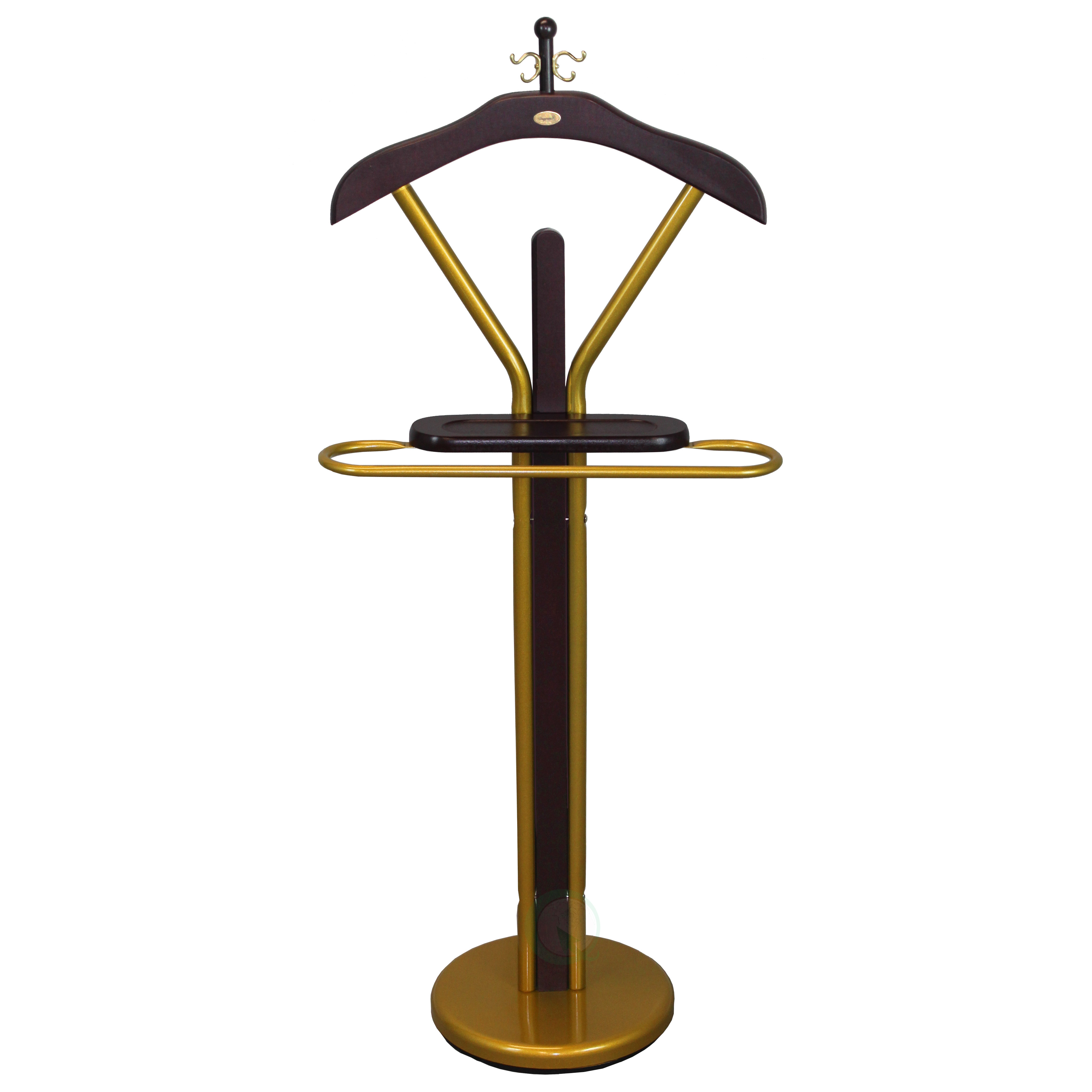 Uniquewise Wood Suit Valet Stand Wayfair