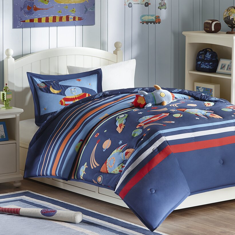 Mi-Zone Kids Space Cadet Comforter Set & Reviews | Wayfair