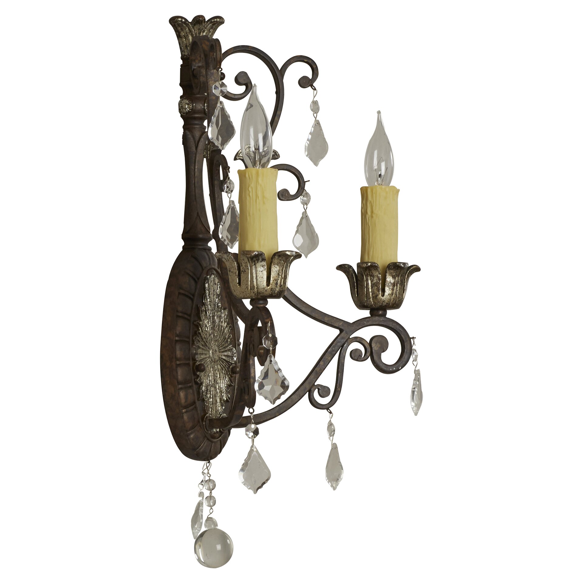 Rosalind Wheeler 2 Light Wall Sconce | Wayfair