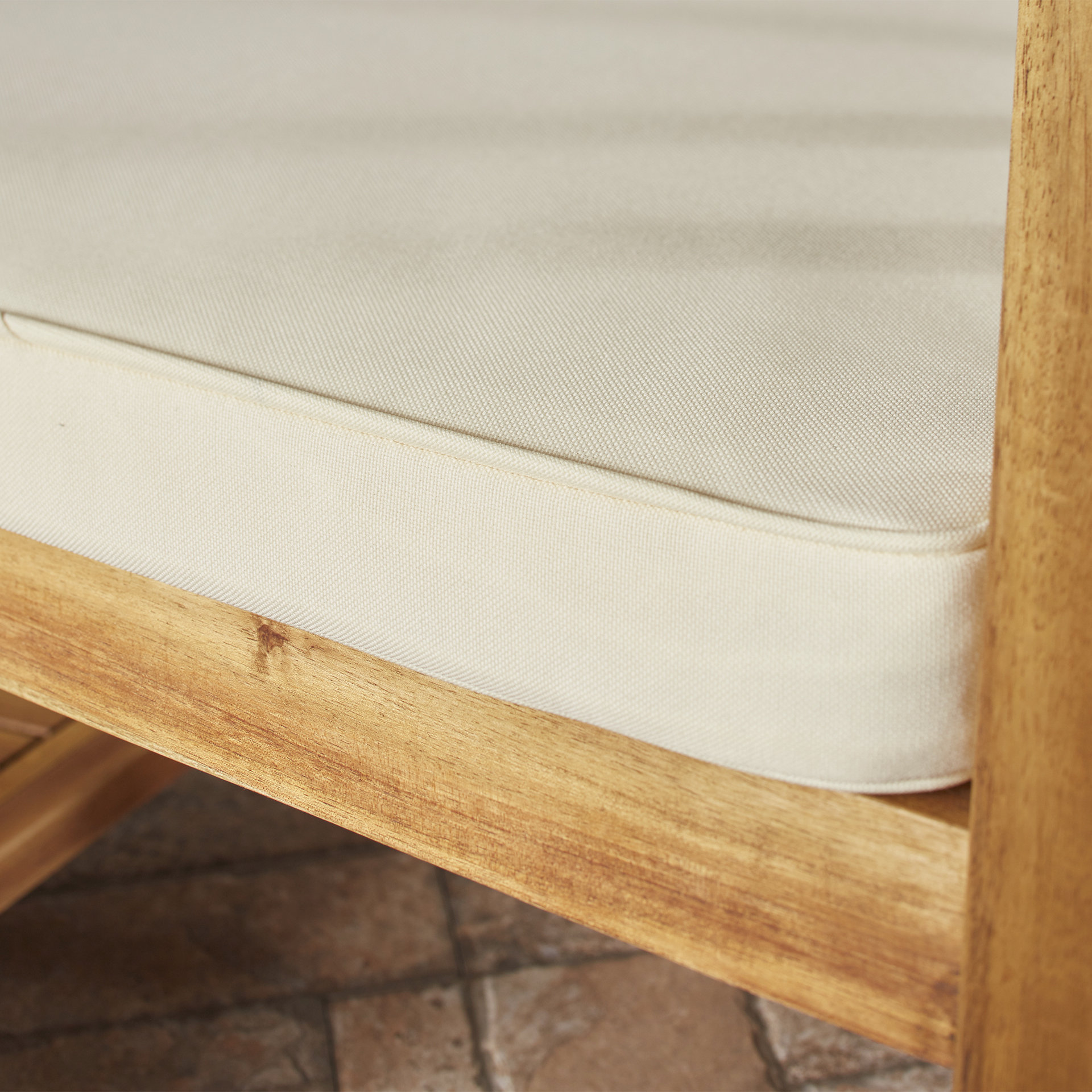 Bay Isle Home Rosemallow Wood TeteaTete Bench & Reviews Wayfair