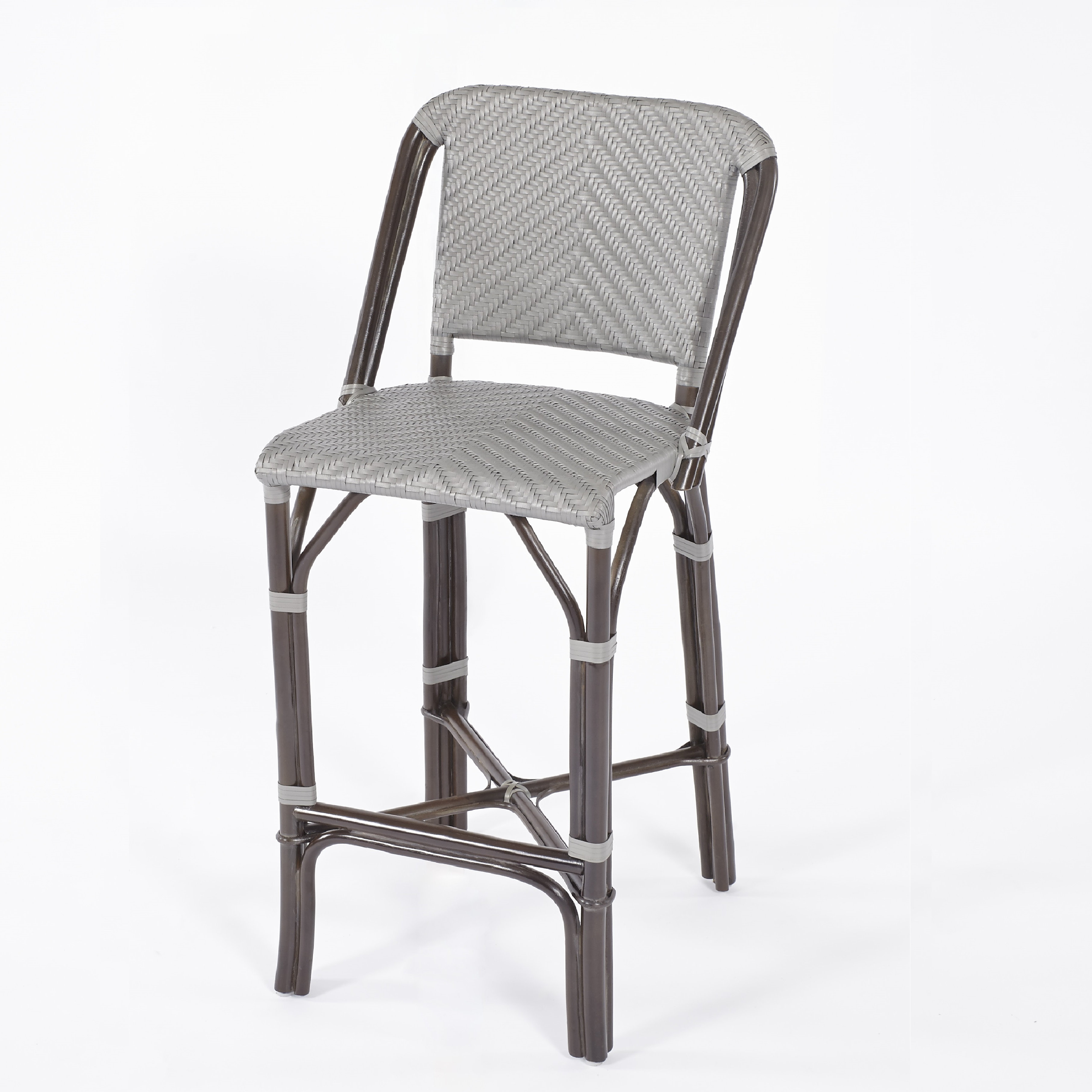 Bay Isle Home Barre Rattan Bar Stool Wayfair