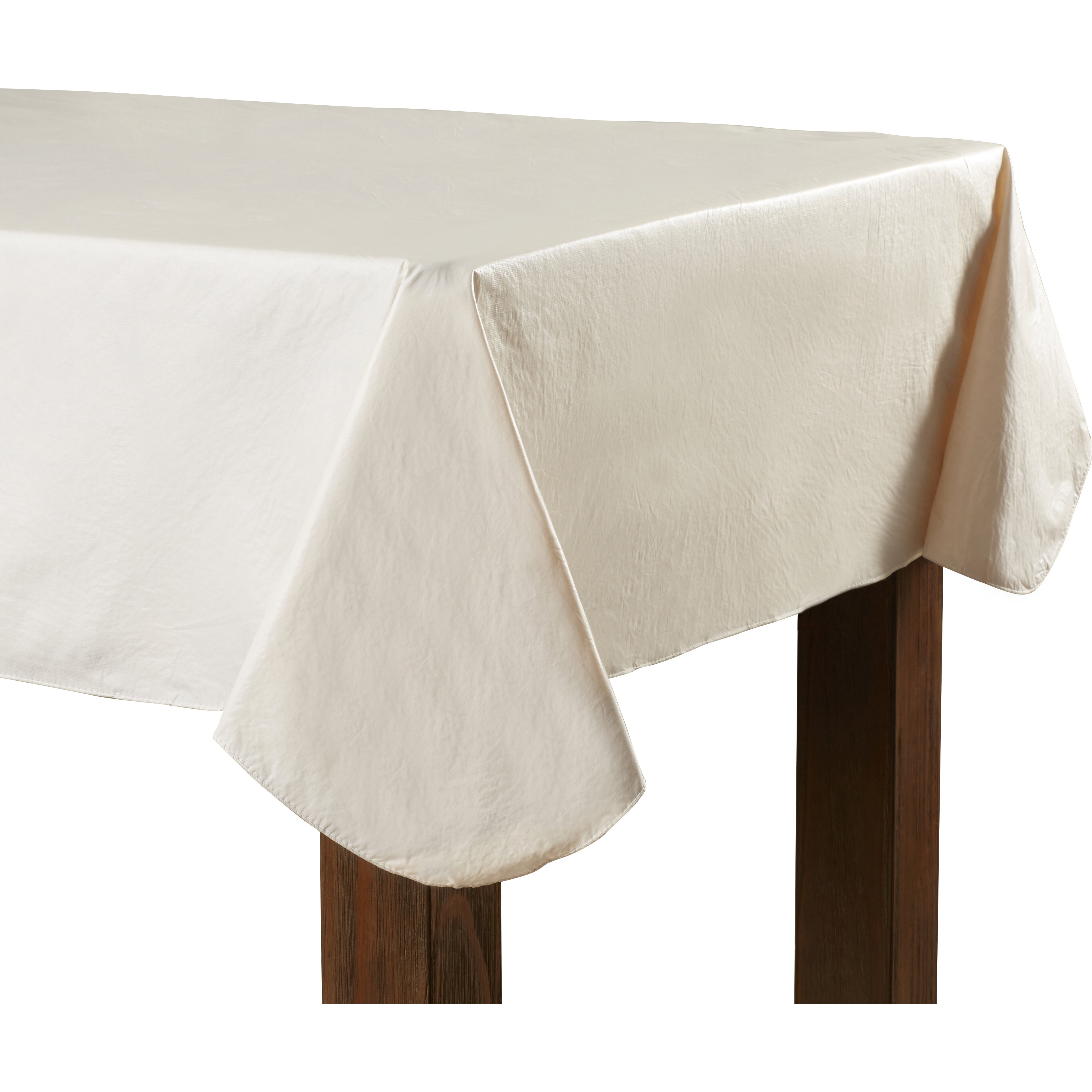 Symple Stuff Vinyl Flannel Backed Tablecloth & Reviews | Wayfair.ca