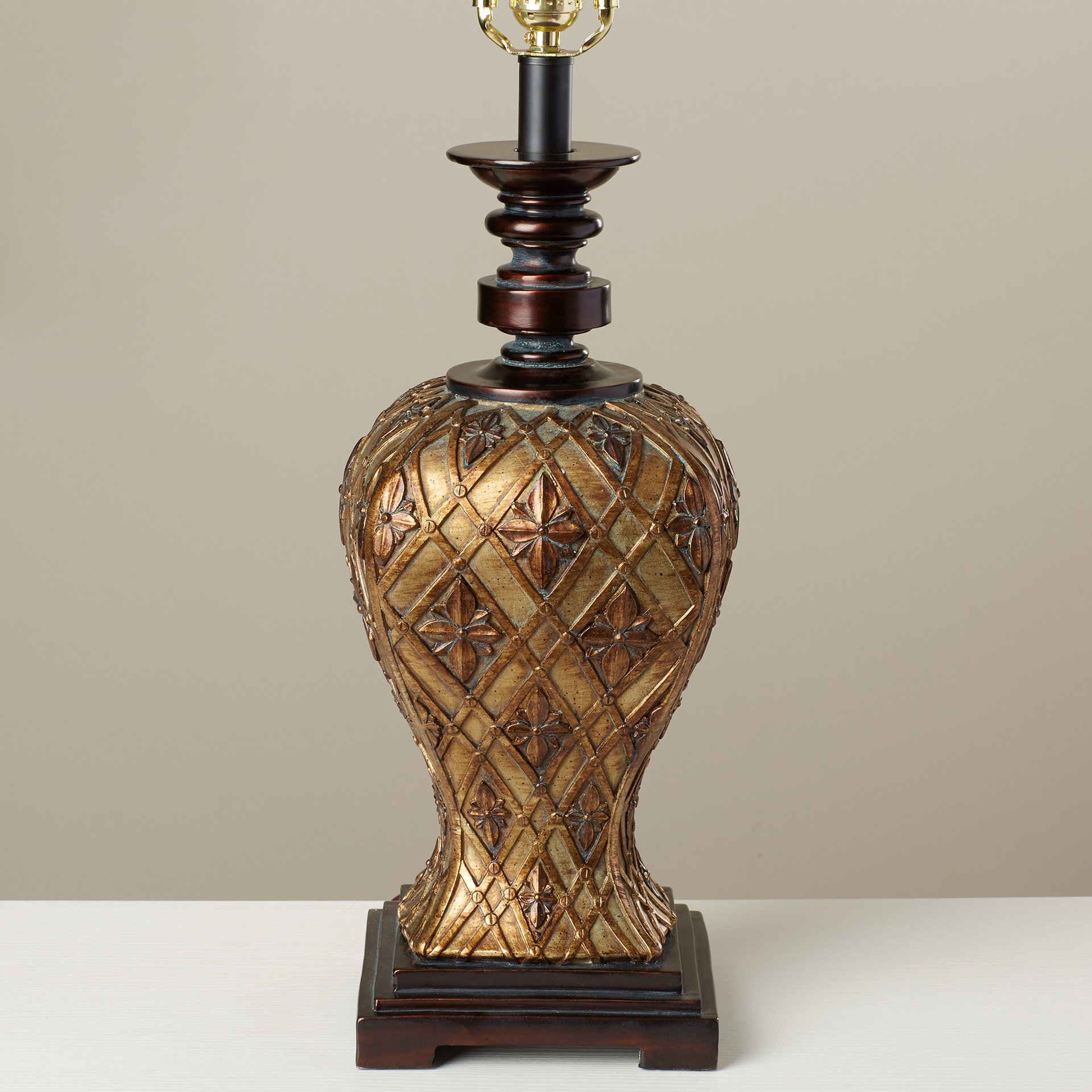 Astoria Grand Almira 30.5" Table Lamp with Bell Shade & Reviews Wayfair