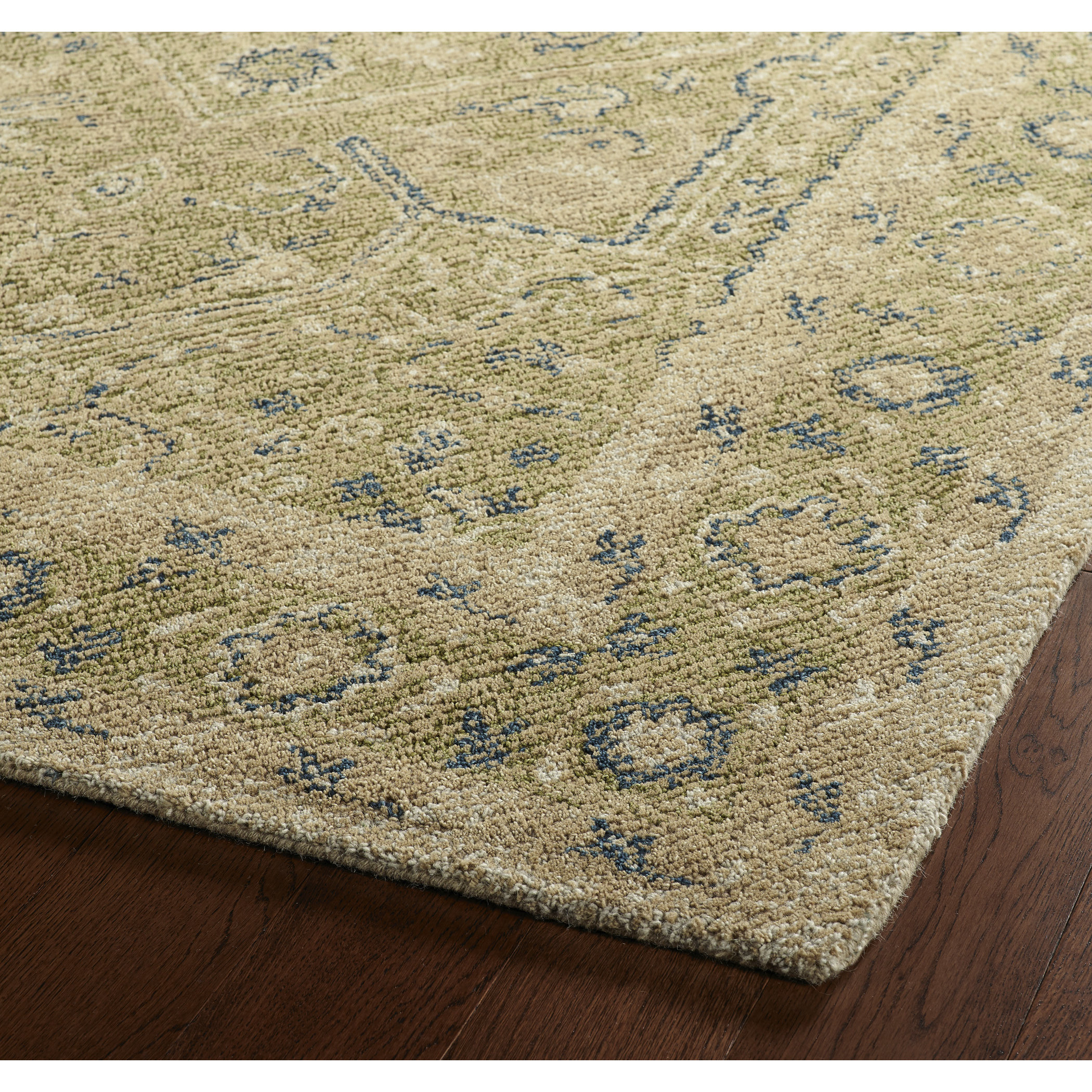 Astoria Grand Eugene HandTufted Green Area Rug & Reviews Wayfair