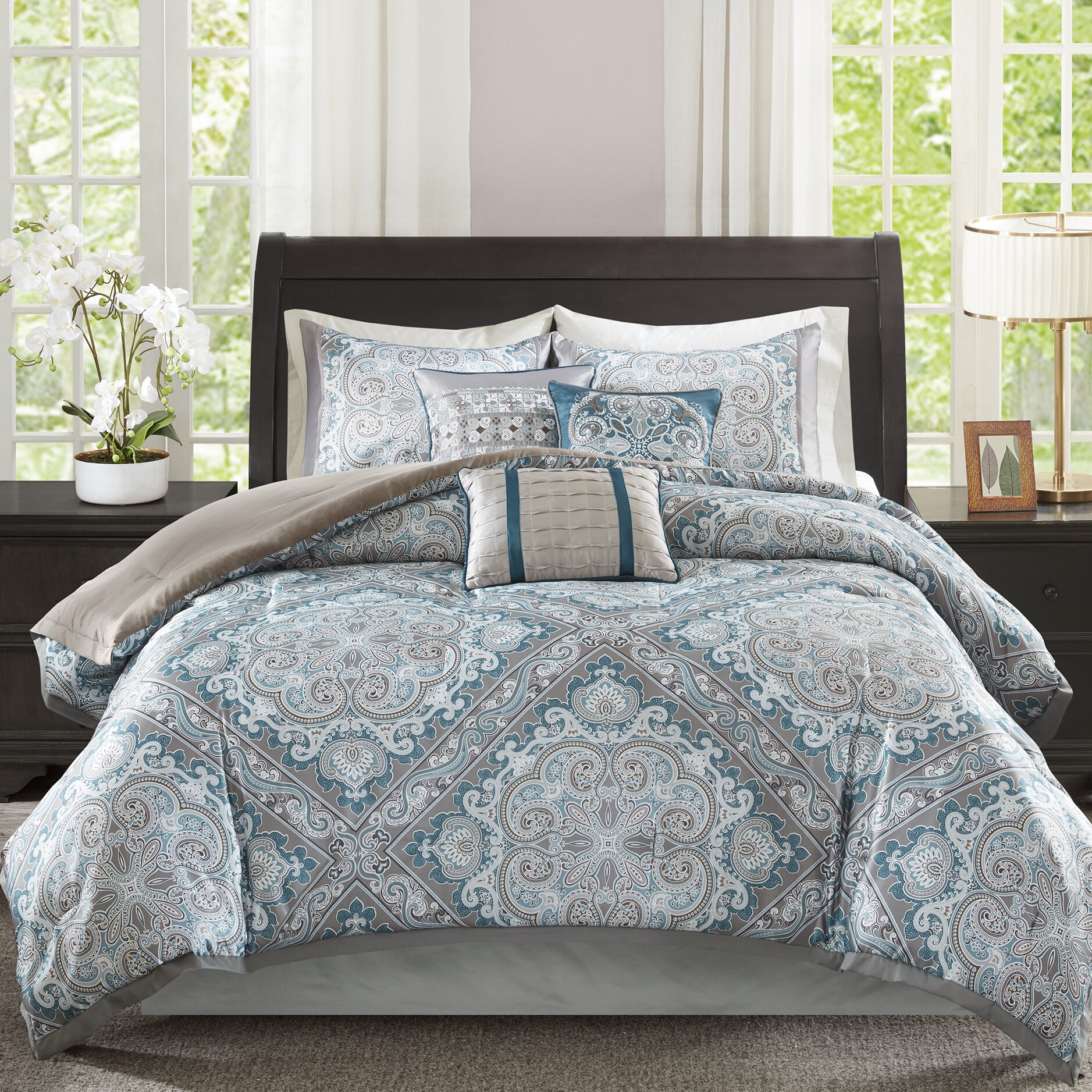 Astoria Grand Barris 7 Piece Comforter Set & Reviews | Wayfair