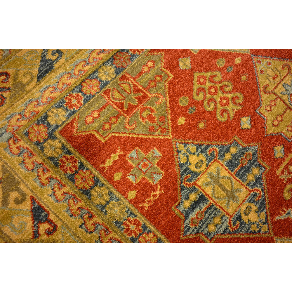 World Menagerie Valley Red Area Rug & Reviews Wayfair