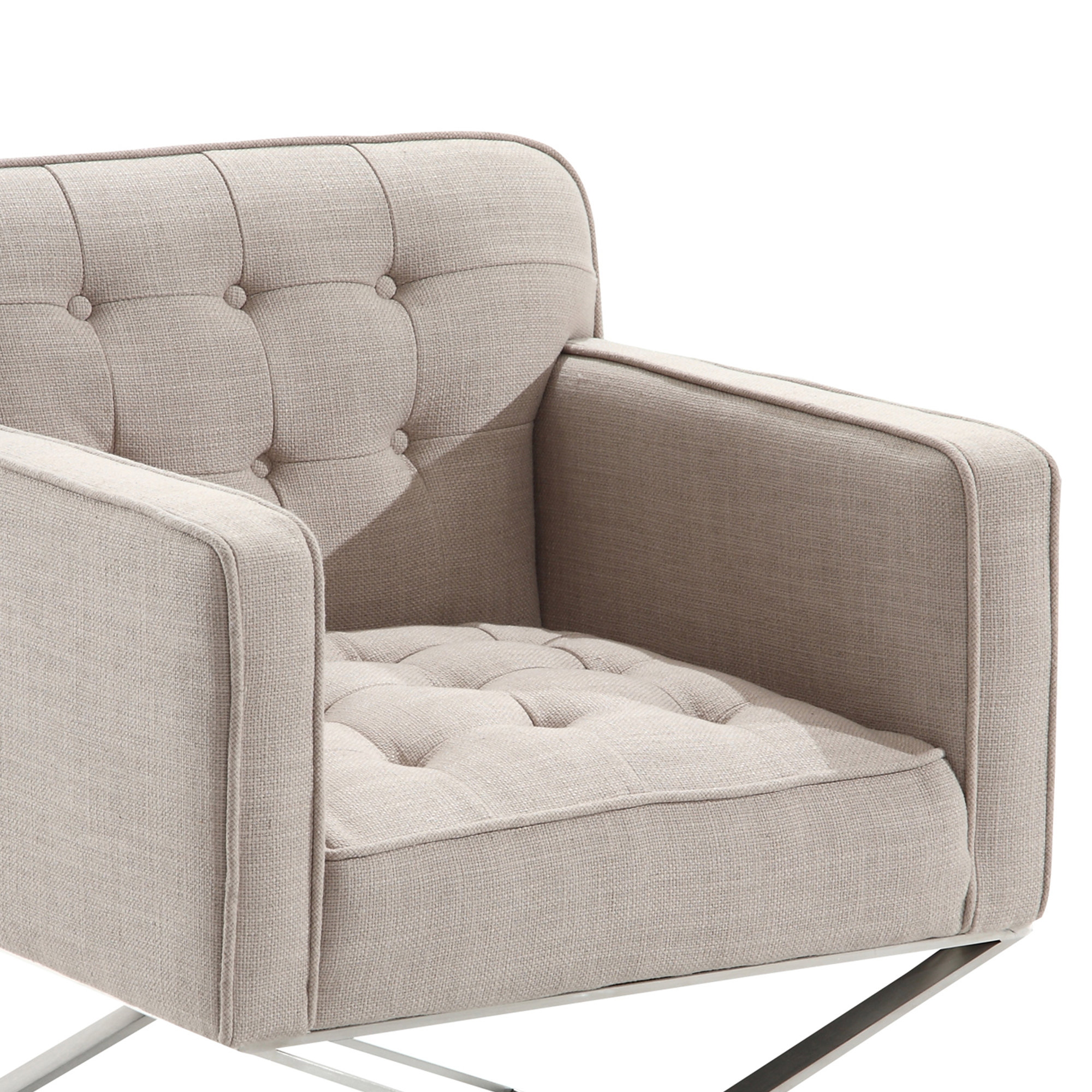 Mercer41 Lynn Harbor Lounge Chair in Gray Wayfair