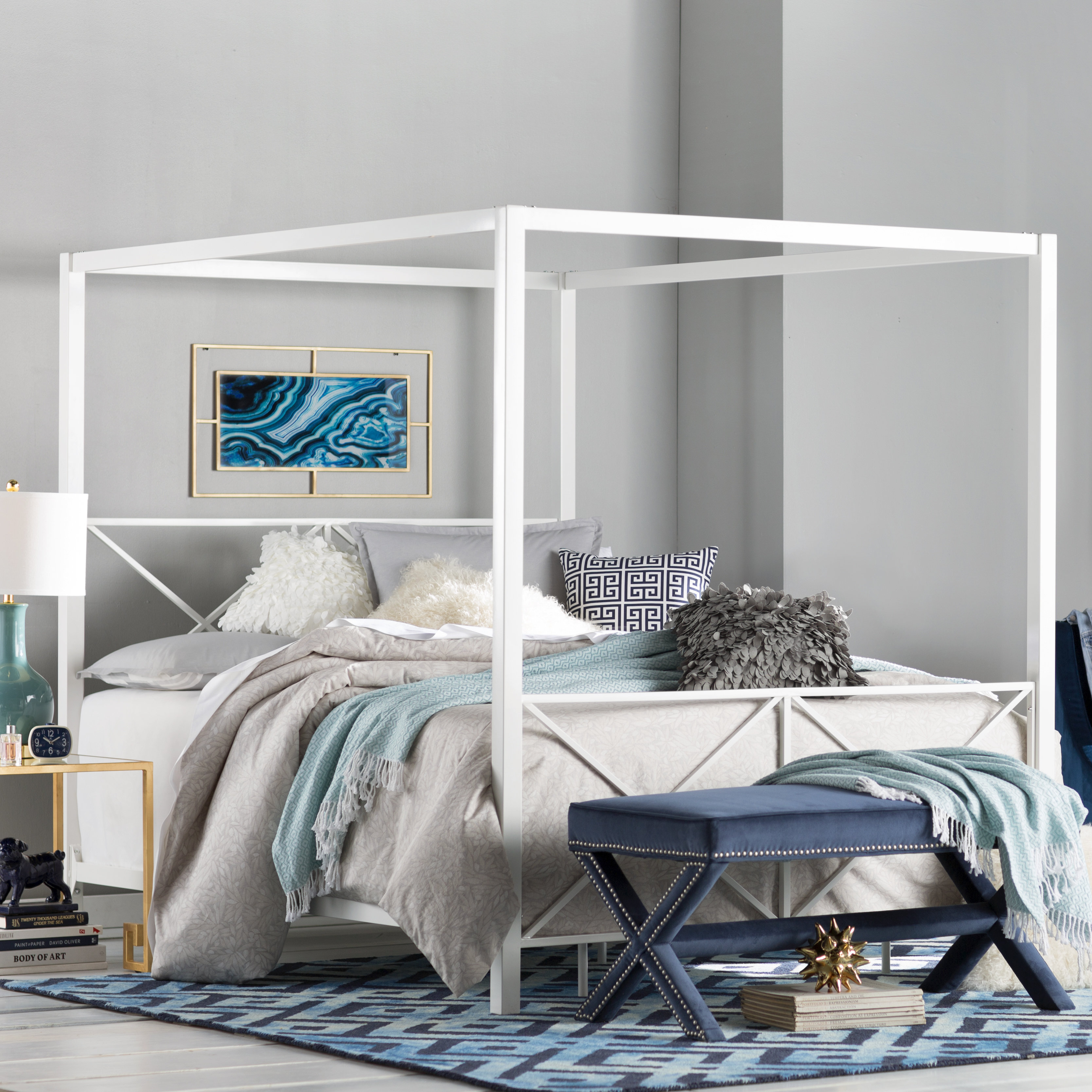 Mercer41 Fishburne Canopy Bed & Reviews Wayfair.ca