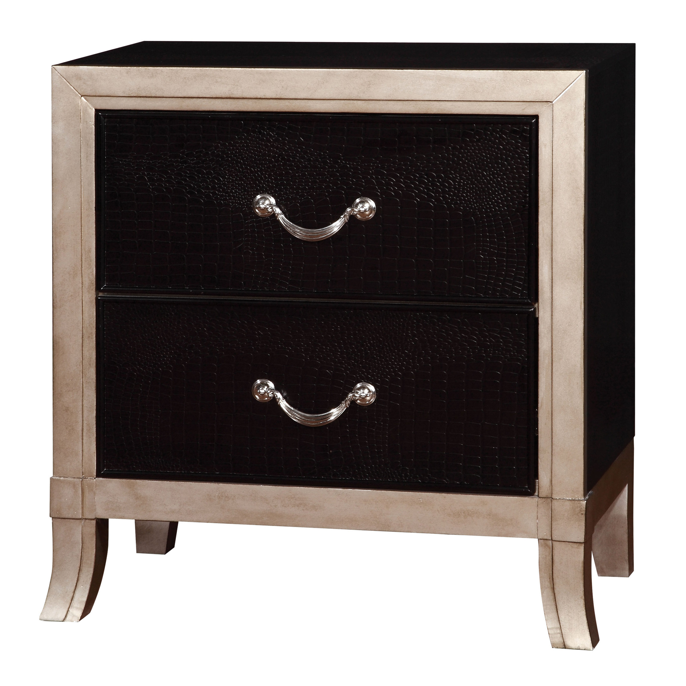 Mercer41 Billwise 2 Drawer Nightstand Wayfair