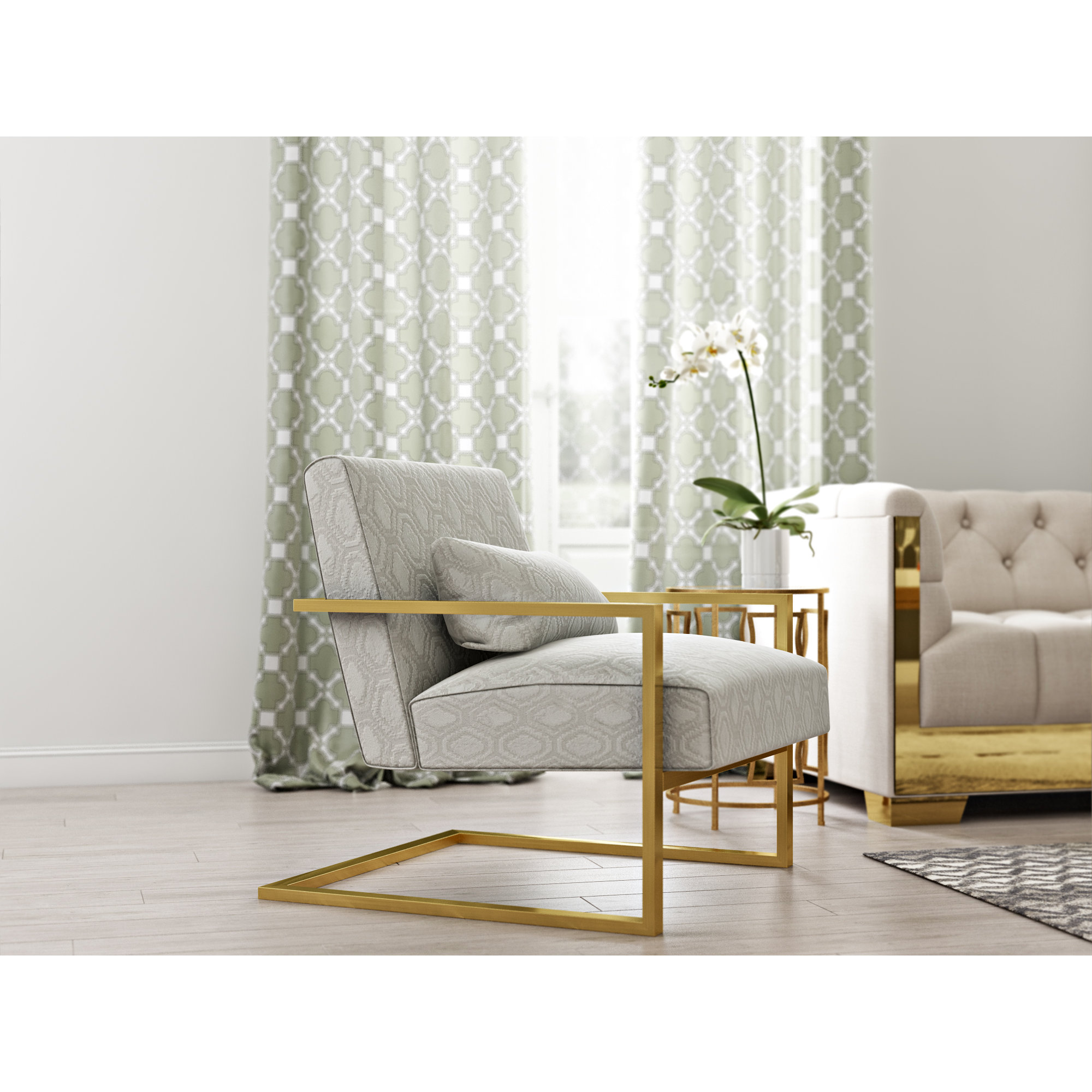 Mercer41 Evanston Lounge Chair & Reviews Wayfair