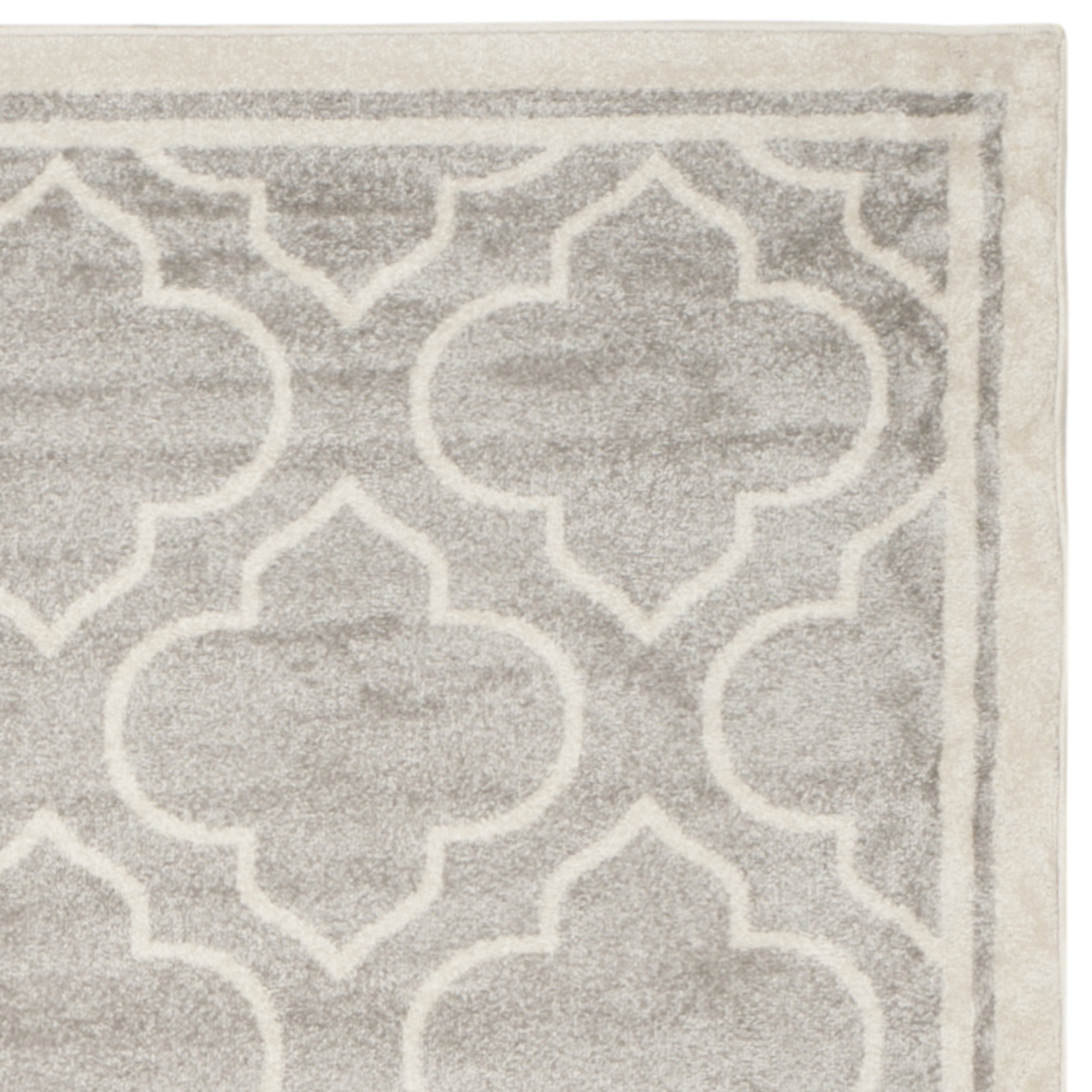 Mercer41 Currey Light Gray/Ivory Outdoor Area Rug & Reviews Wayfair