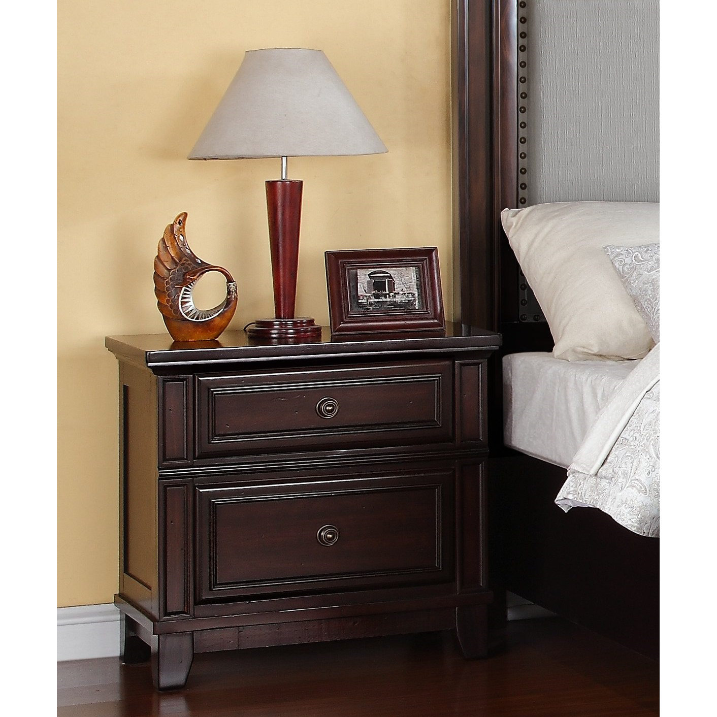 Picket House Furnishings Harwich 2 Drawer Nightstand & Reviews Wayfair