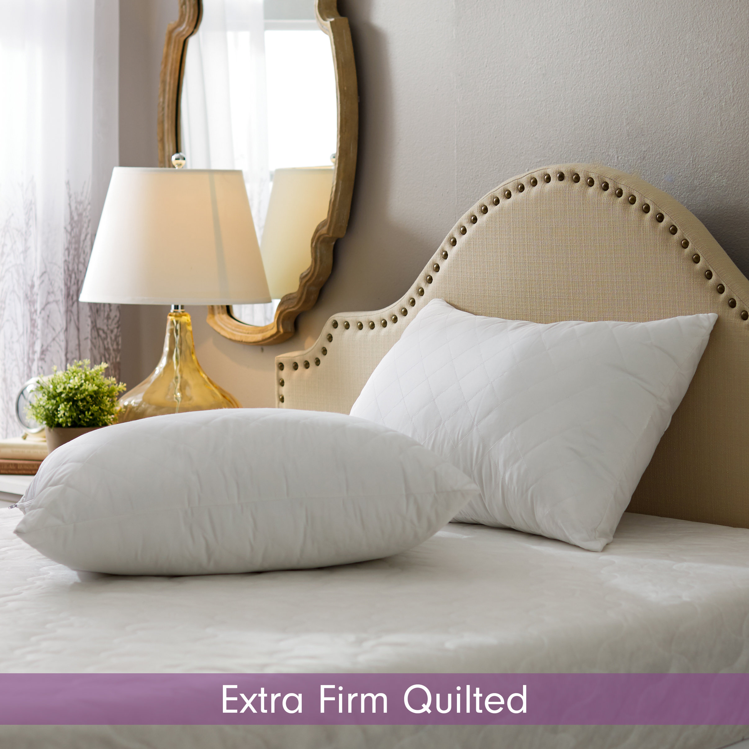 Wayfair Sleep Wayfair Sleep Extra Firm Quilted Pillow ...