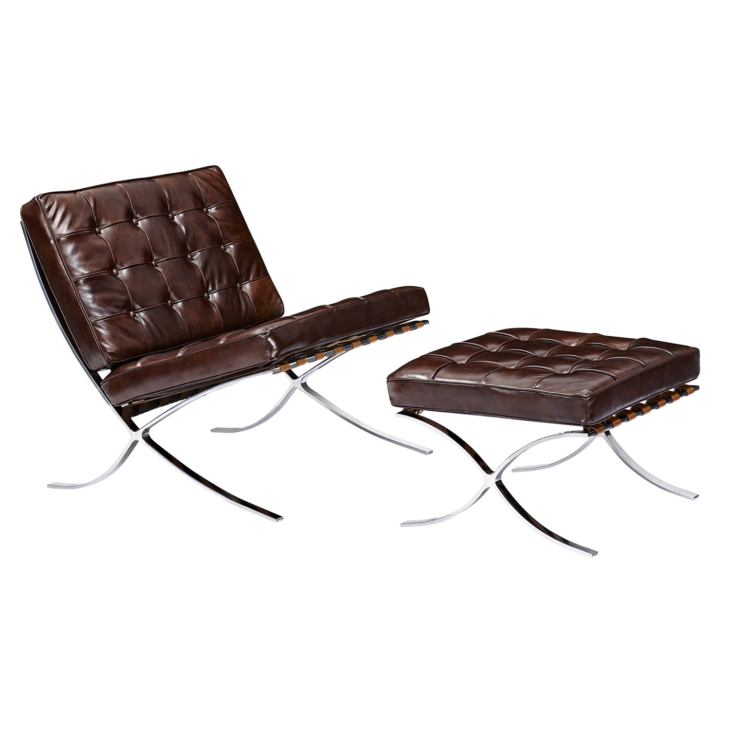 Side Chair With Ottoman nyekoncept mies side chair and ottoman wayfair Side Chair With Ottoman nyekoncept mies side chair and ottoman wayfair
