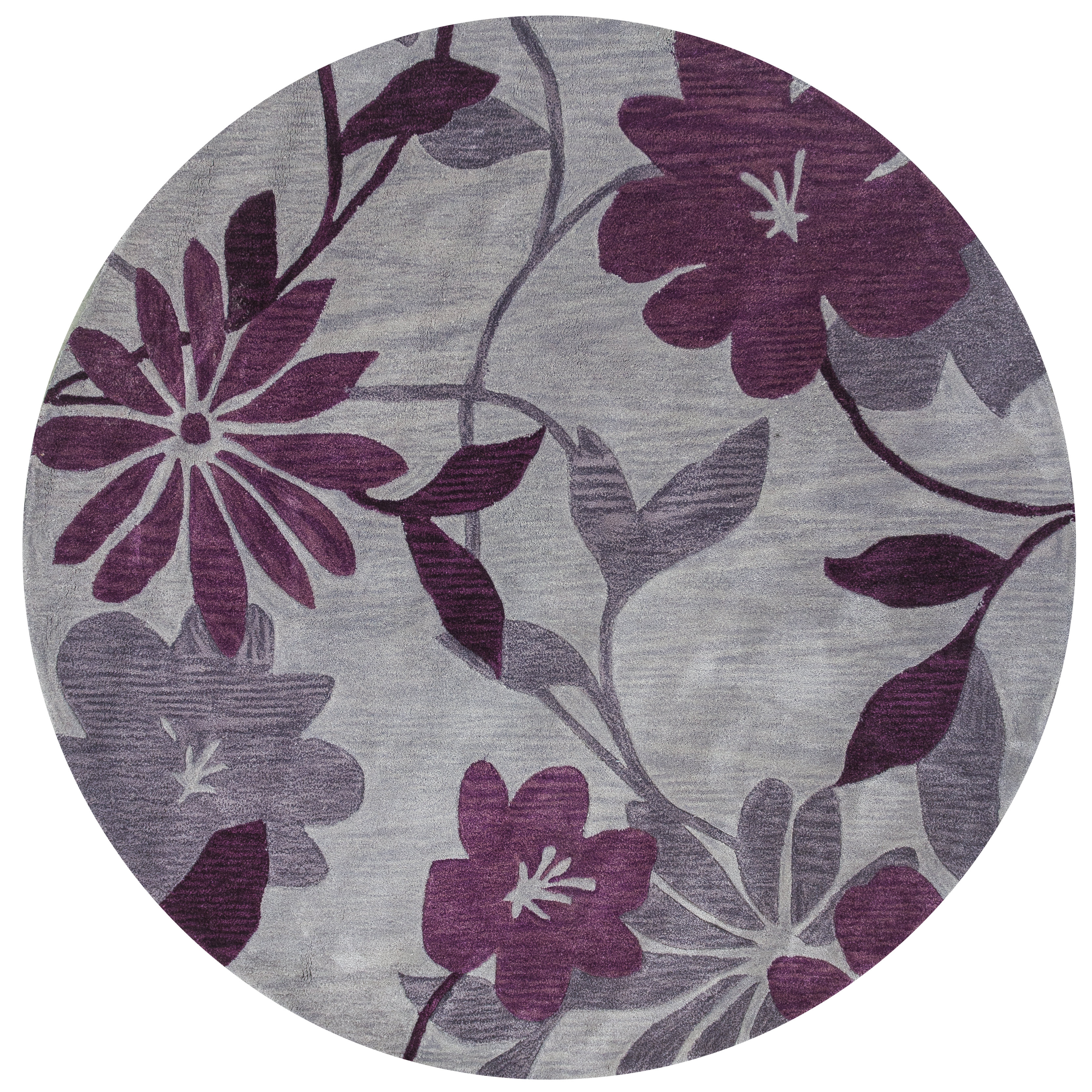 KAS Rugs Bali Grey/Plum Elegance Area Rug & Reviews Wayfair.ca