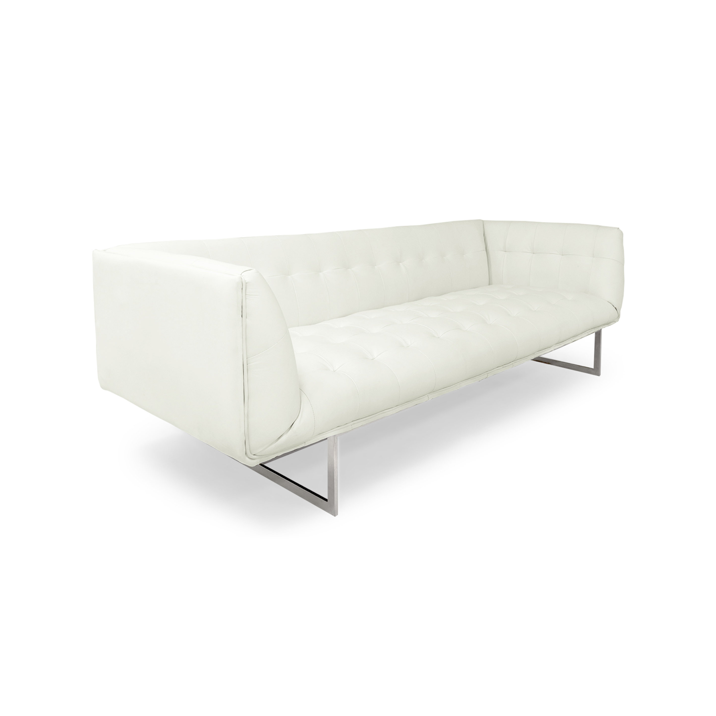 Kardiel Edward Mid Century Modern Leather Sofa & Reviews Wayfair