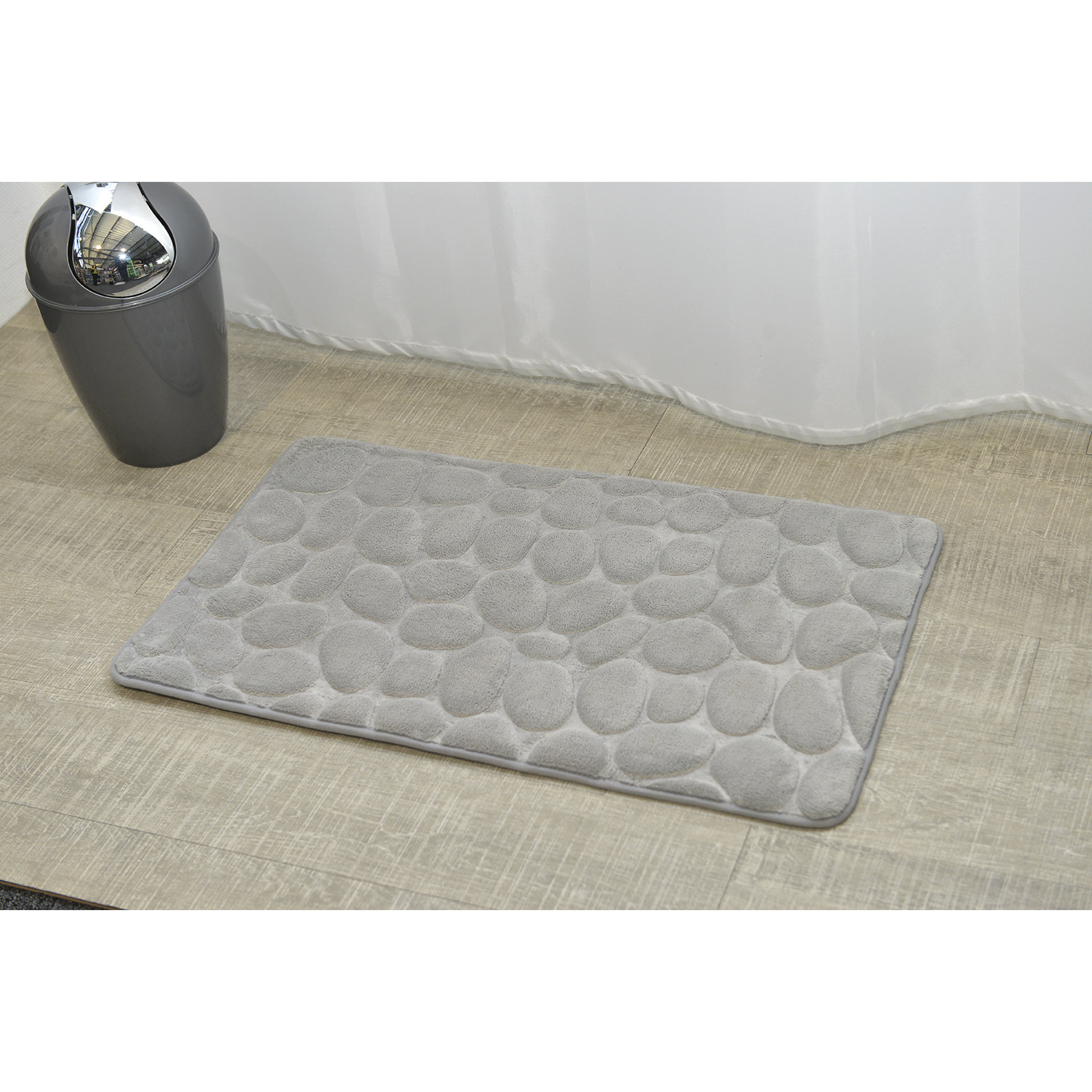 Evideco Stone Non Skid Bath Rug & Reviews Wayfair