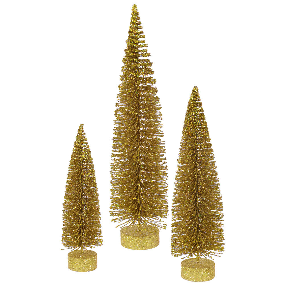 the holiday aisle 3 piece glitter oval christmas tree set the holiday aisle 3 piece glitter oval christmas tree set