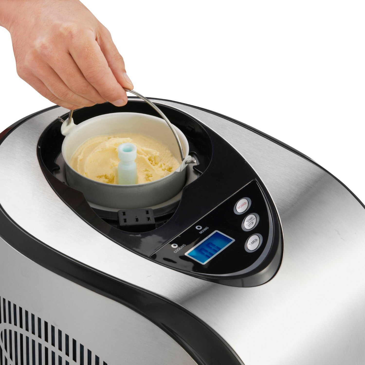 VonShef 1.6qt. Fully Automatic Professional Ice Cream Maker Wayfair