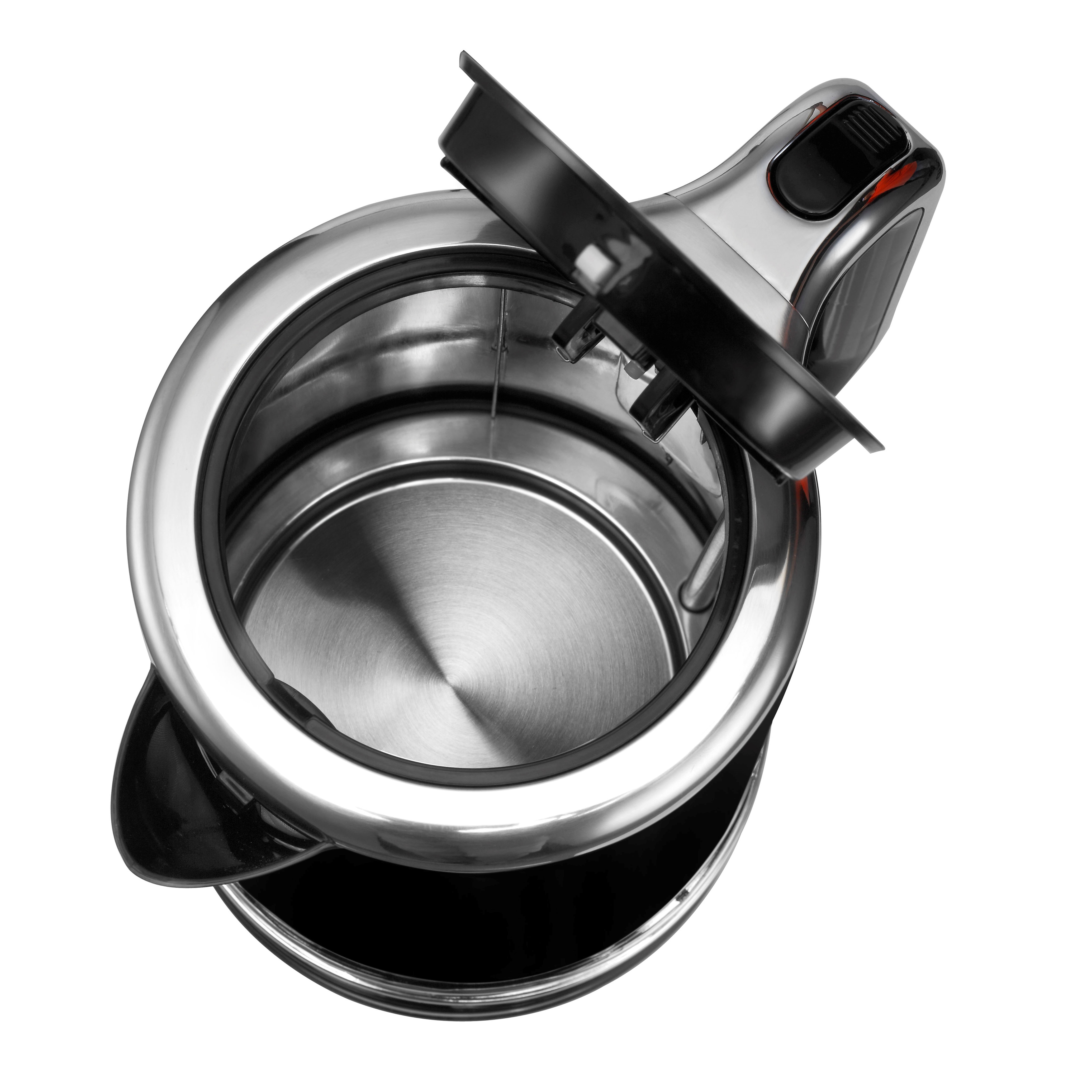 VonShef 1.8qt. Stainless Steel Electric Tea Kettle in Black Wayfair