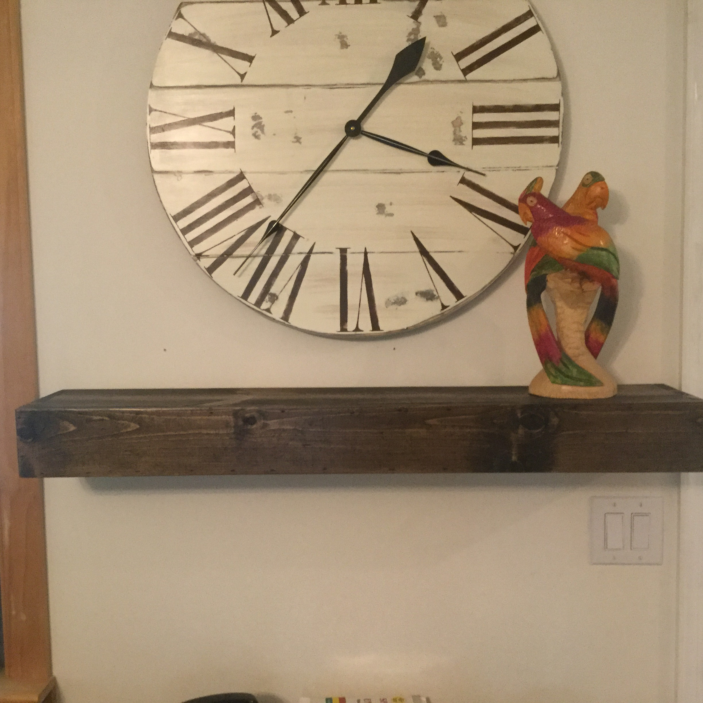 Essex Hand Crafted Wood Products Floating Shelf Solid Wood Handmade