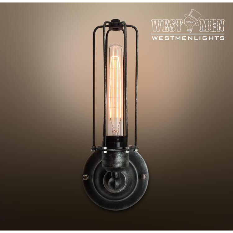 Light Wire Cage Wall Sconce By Westmen Lights