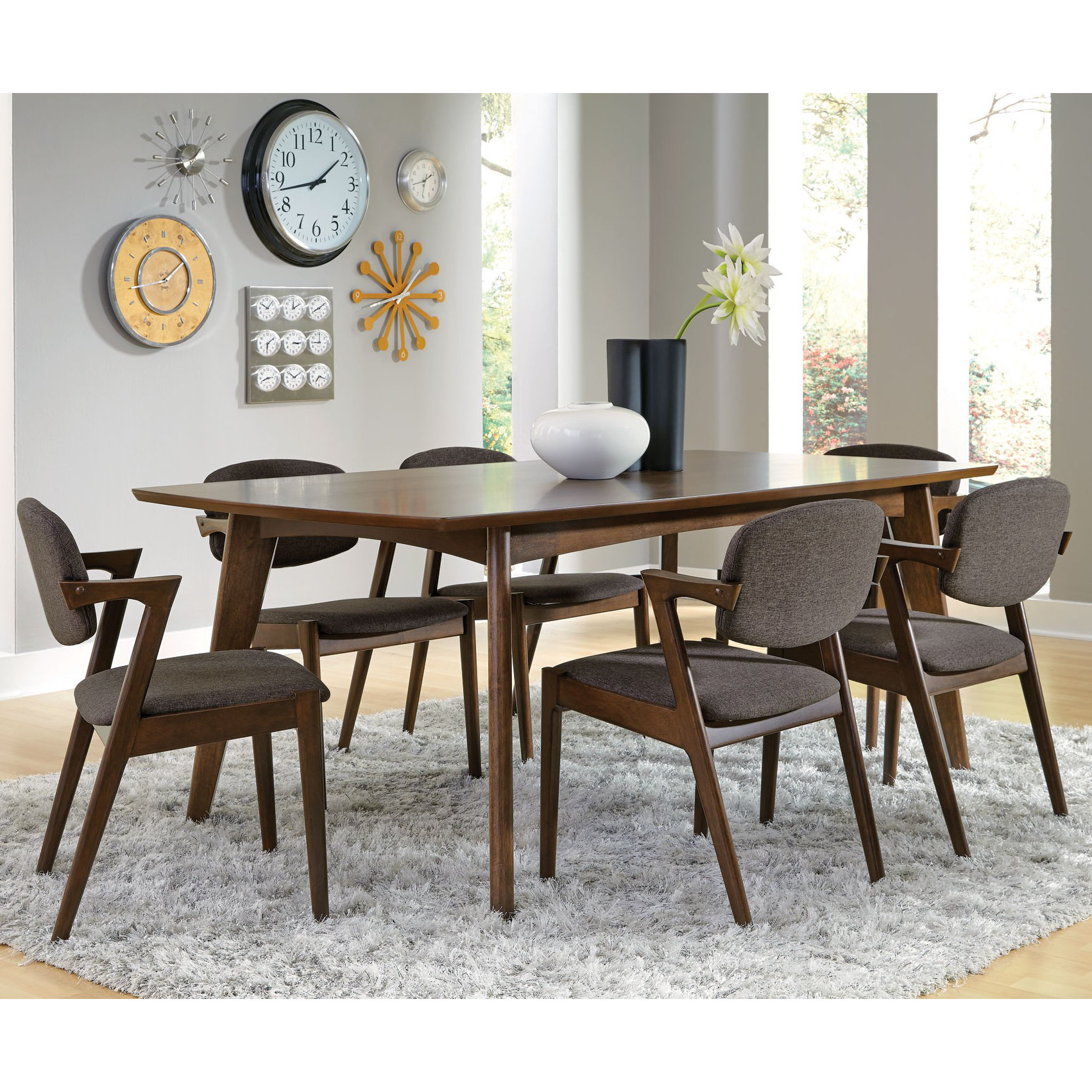 Cheap 7 Piece Dining Room Sets : Wholesale Interiors Baxton Studio 7 Piece Dining Set ... / Freshen up your decor or furnish a new place from scratch with our 7 piece living room sets.