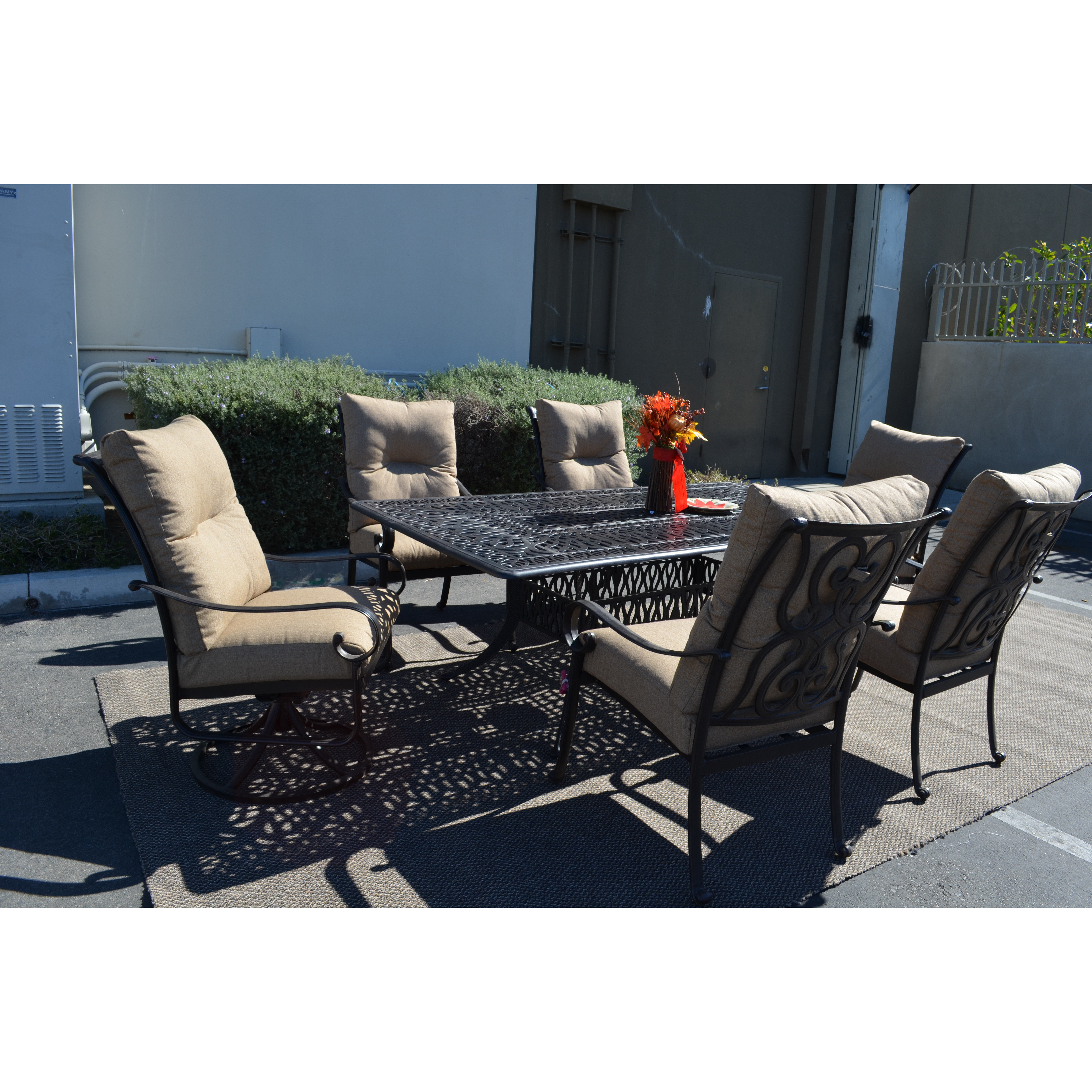 K B Patio Florence 7 Piece Set Wayfair Kb Patio Florence 7 Piece Set