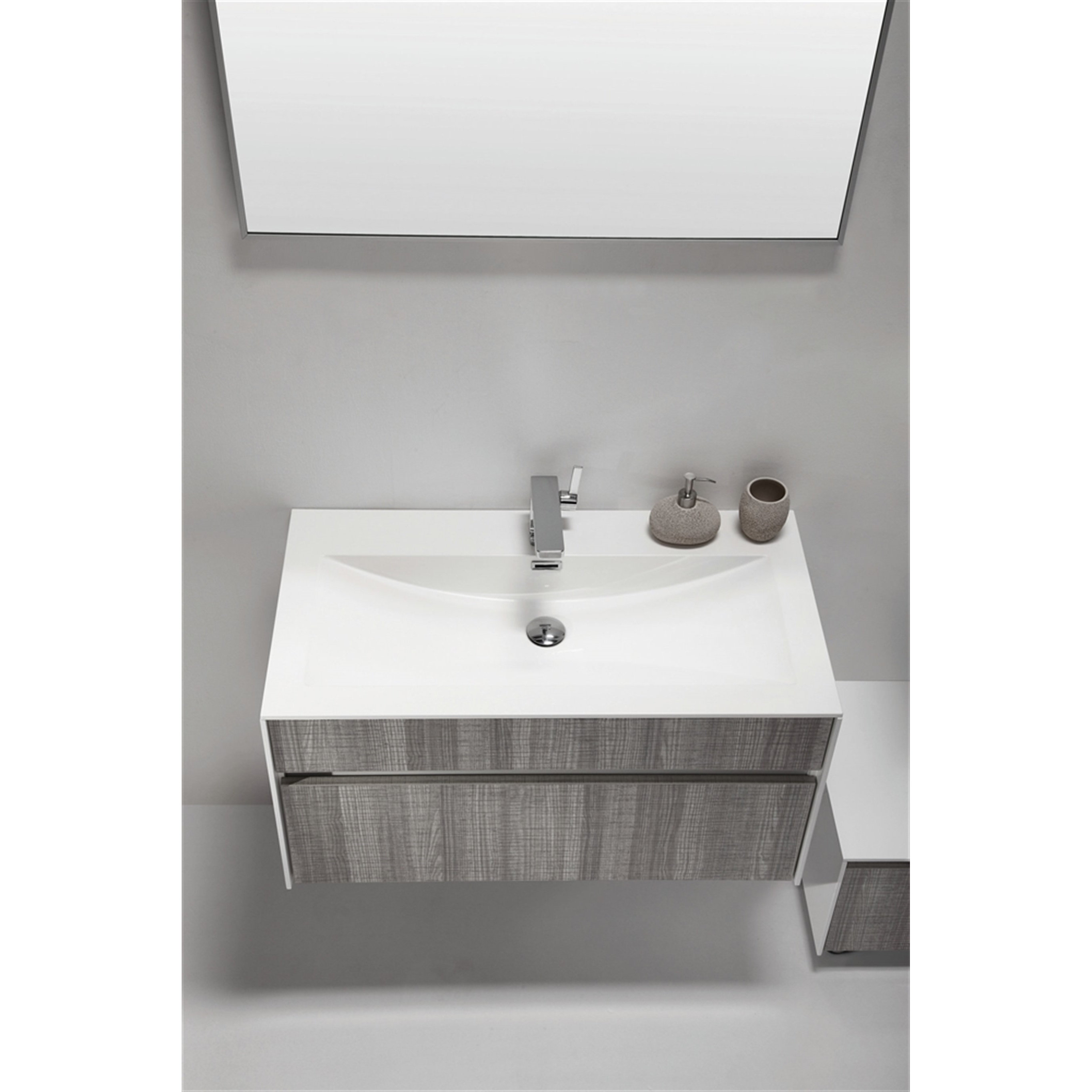 Kube Bath Tona Fitto 36" Single Modern Bathroom Vanity Set Wayfair
