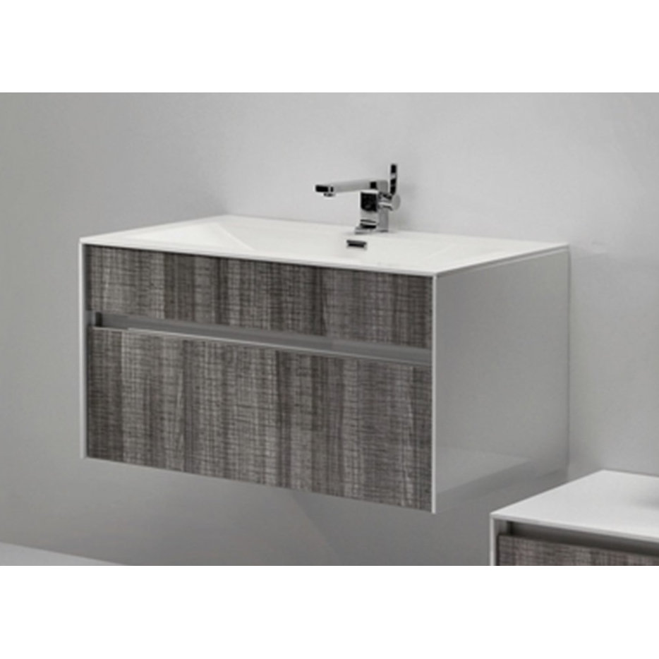 Kube Bath Tona Fitto 36" Single Modern Bathroom Vanity Set Wayfair
