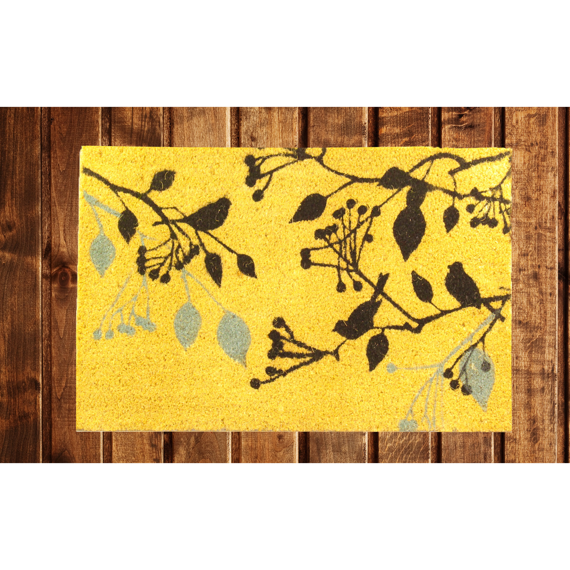Envelor Home Chirping Birds Coir (Coco) Door Mat Wayfair