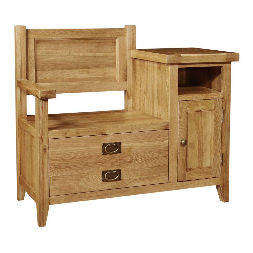 Hazelwood Home Garderobenbank mit Stauraum aus Holz & Bewertungen