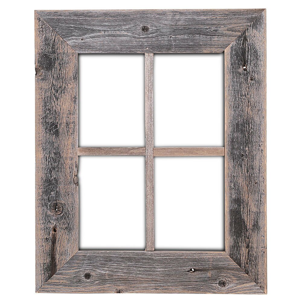 RusticDecor Old Rustic Barn Window Frame & Reviews | Wayfair