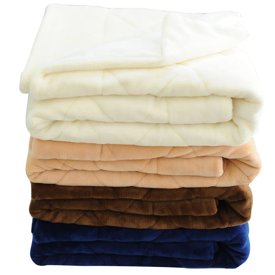 Anna Ricci Velvet Quilted Throw Blanket Wayfair