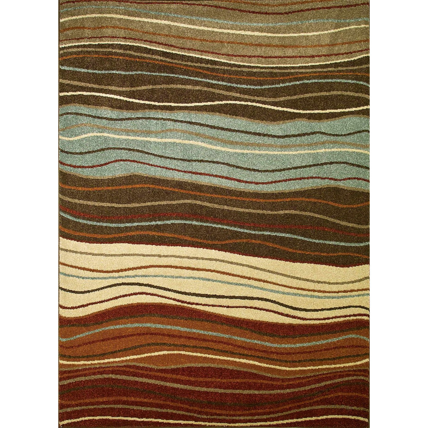 Threadbind Chester Waves Multi Area Rug & Reviews Wayfair