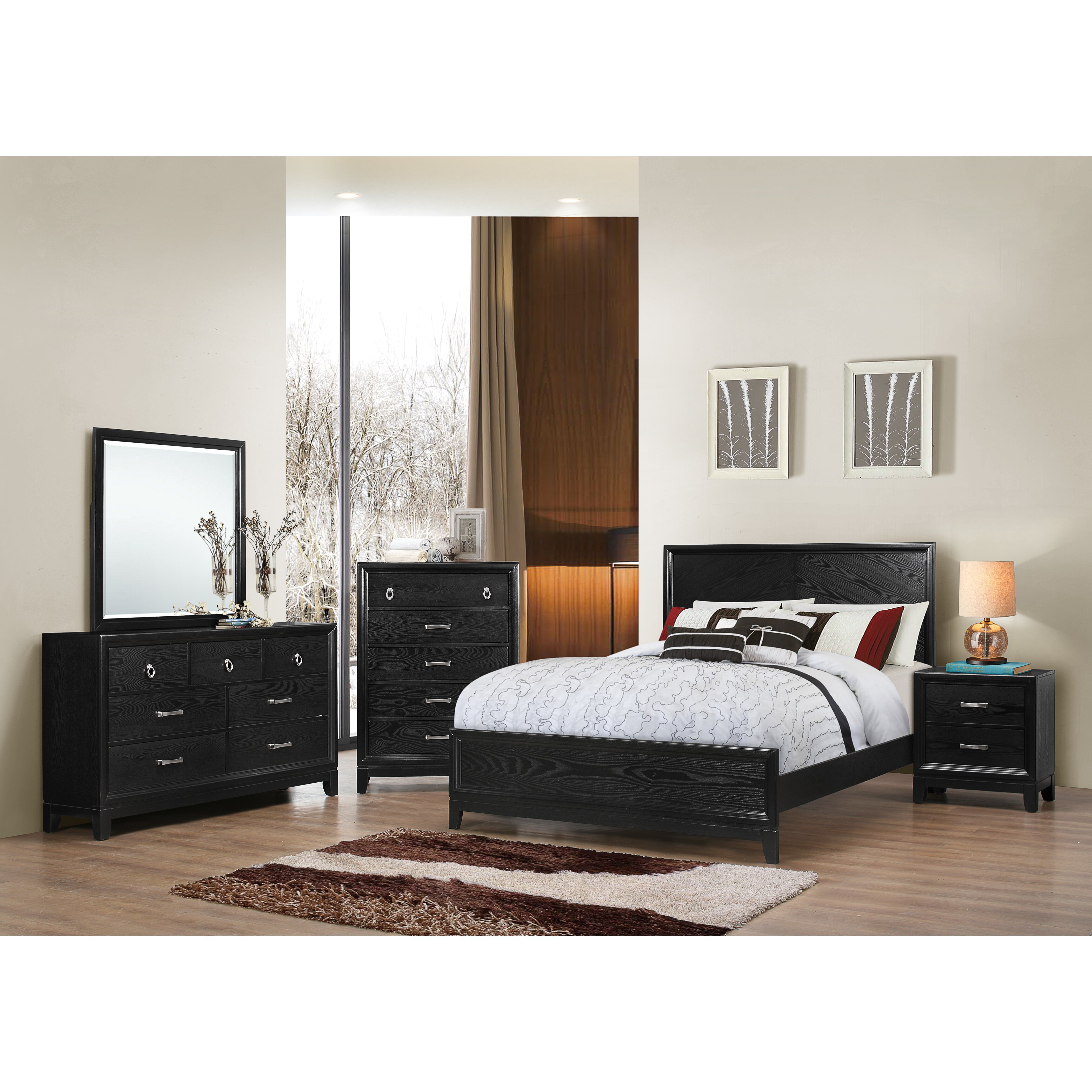 Latitude Run Hosking Panel Customizable Bedroom Set by Simmons ...