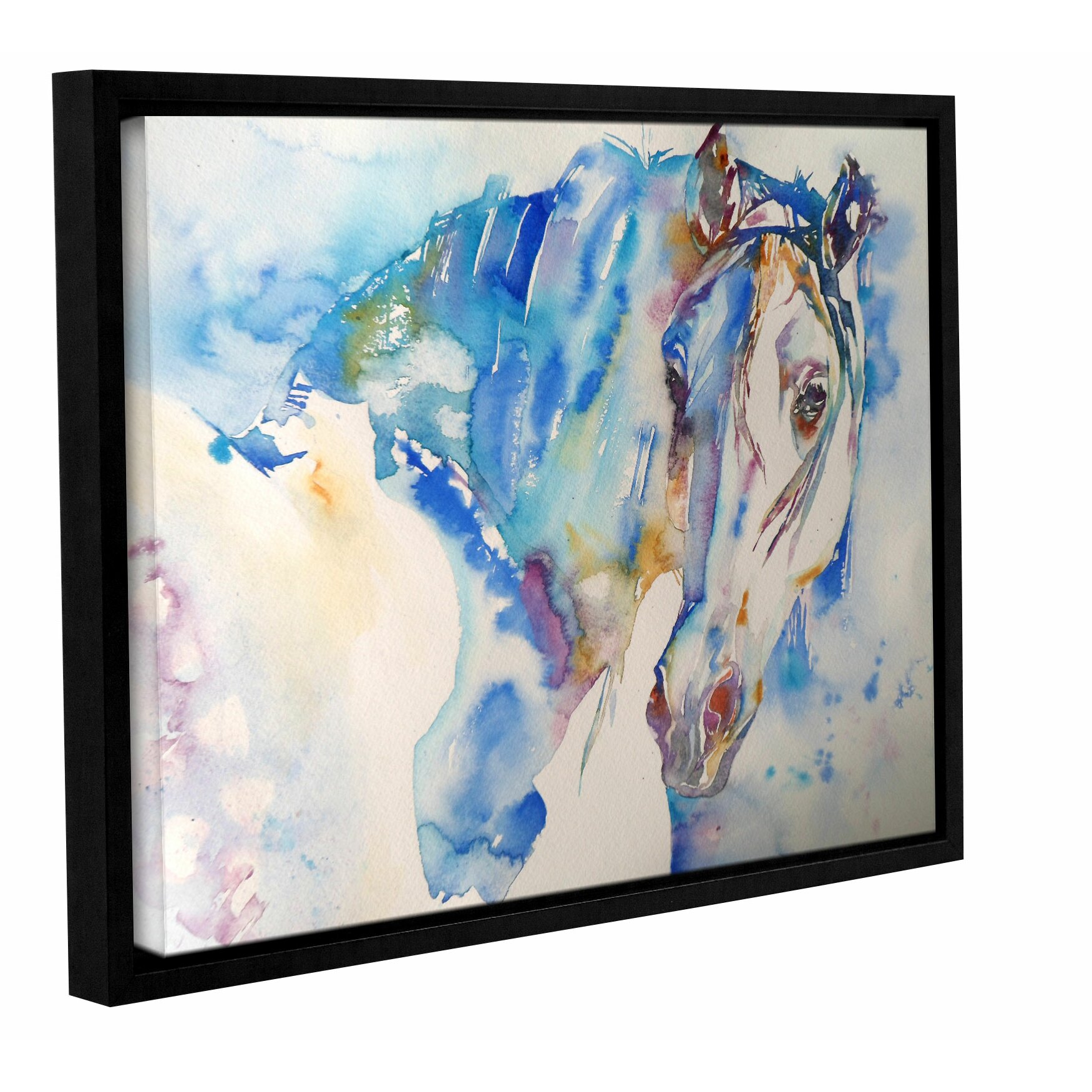 Latitude Run Horse 8 Framed Painting Print | Wayfair