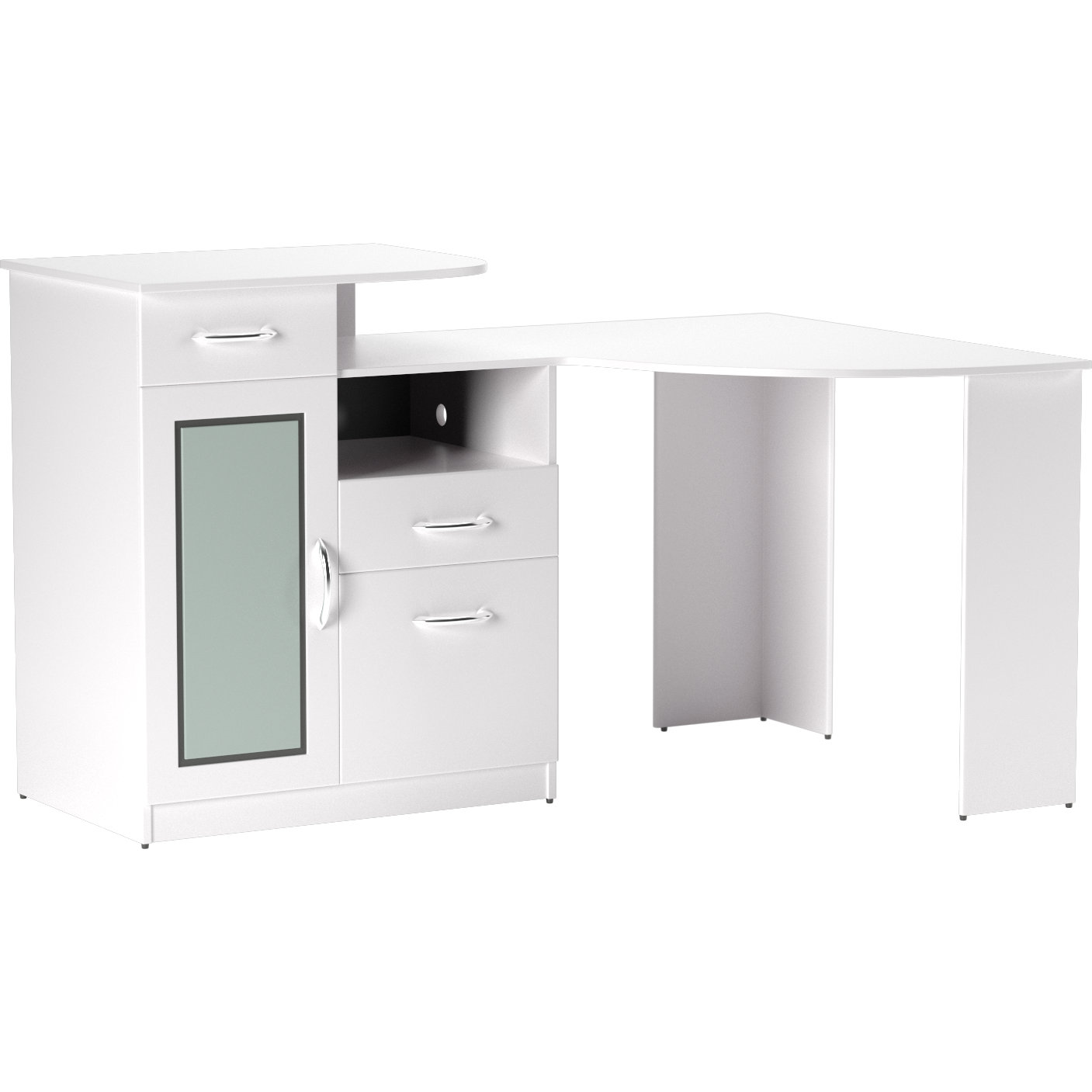 Latitude Run Wilmot Corner Desk & Reviews Wayfair