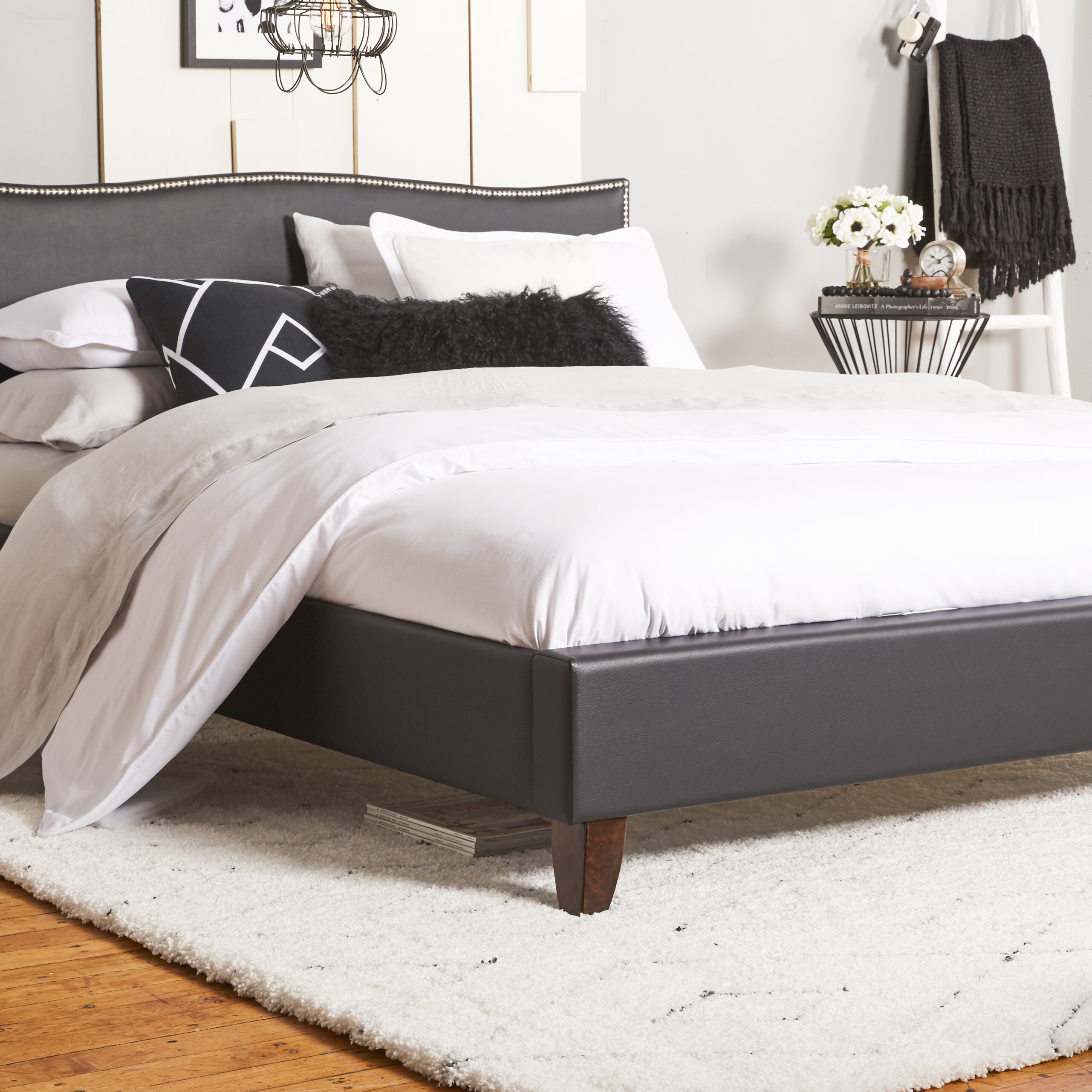 Latitude Run Aldaco Upholstered Platform Bed & Reviews | Wayfair