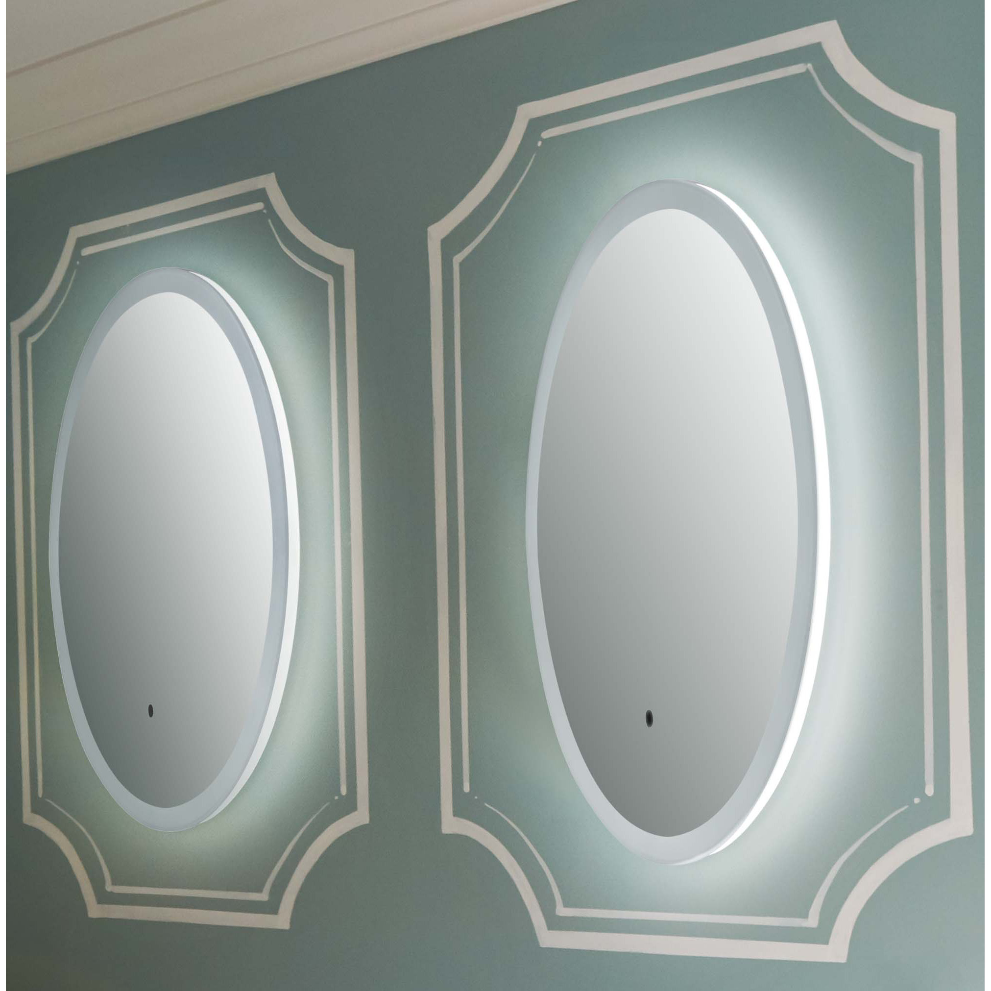 Innoci Illumirror Oval Electric Mirror & Reviews Wayfair