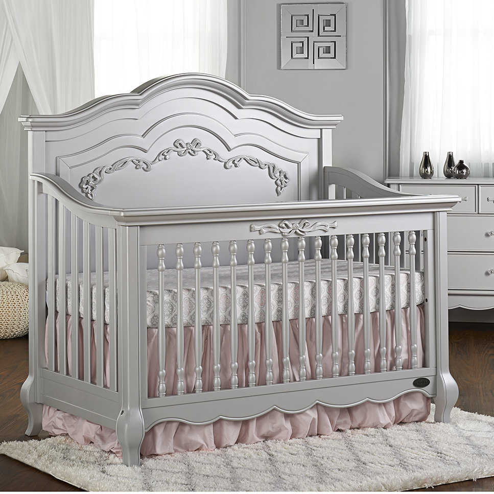 Evolur Aurora 5in1 Convertible Crib & Reviews Wayfair