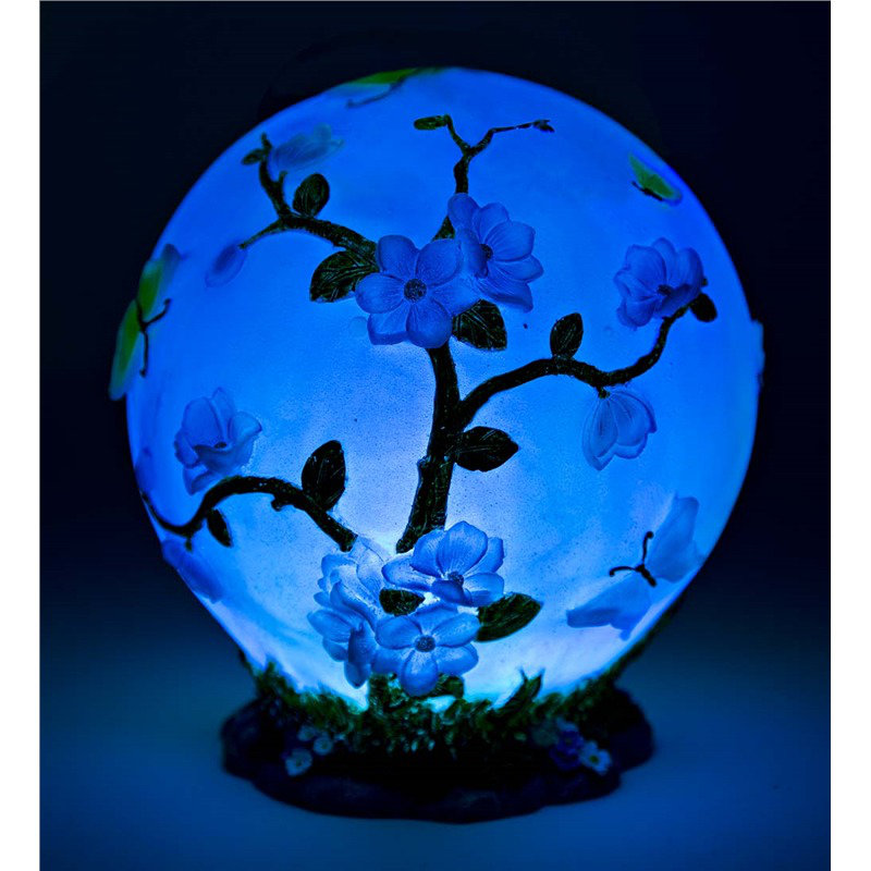 Wind & Weather Color Changing Flower Gazing Globe & Reviews Wayfair