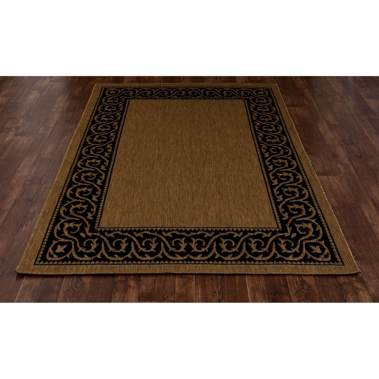 Art Carpet Plymouth Brown\/Black Indoor\/Outdoor Area Rug  Wayfair.ca