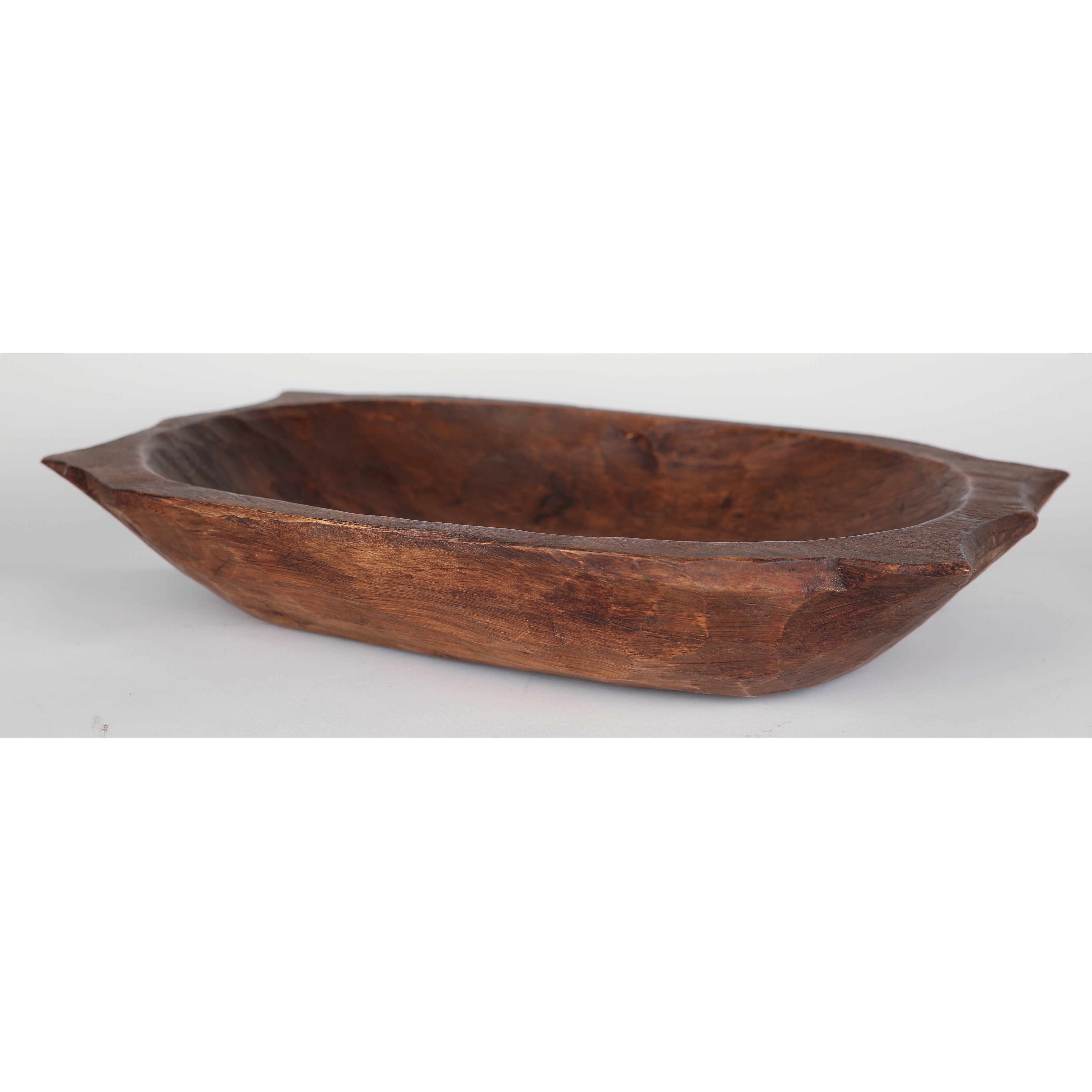 MyAmigosImports Deep Wooden Dough Bowl with Handles & Reviews | Wayfair