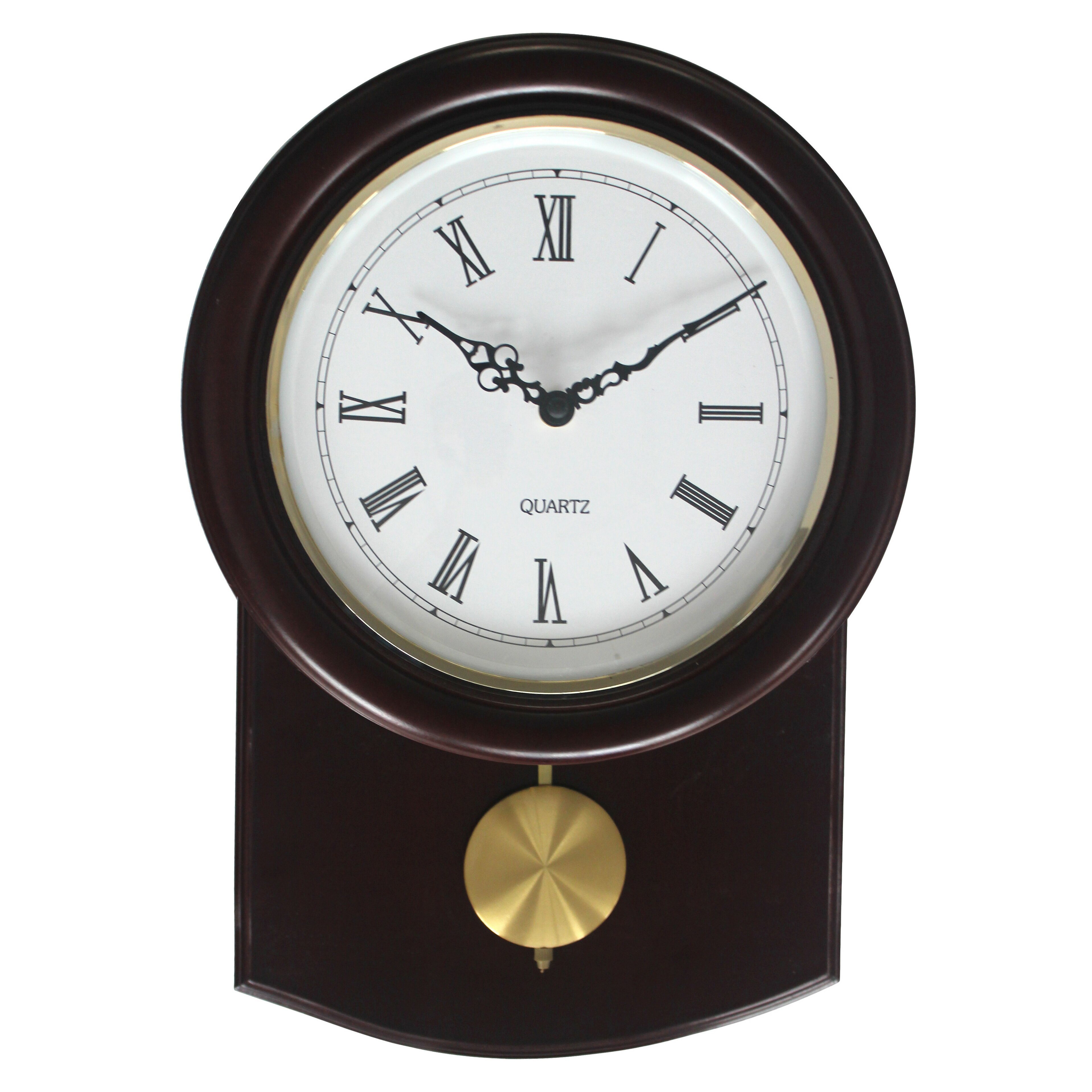 Marlow Home Co. Pendulum Wall Clock | Wayfair UK