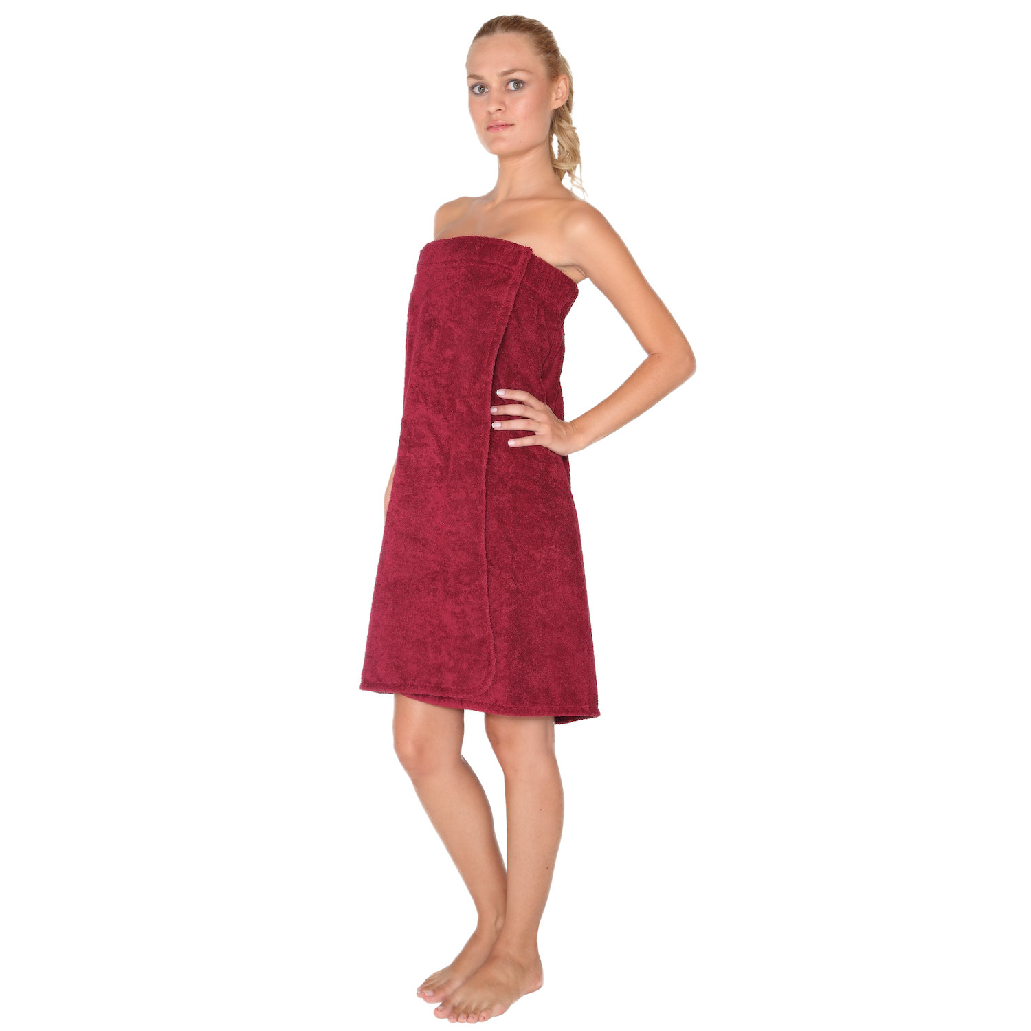 Arus Women's Adjustable Closure on Chest Turkish Organic Cotton Spa