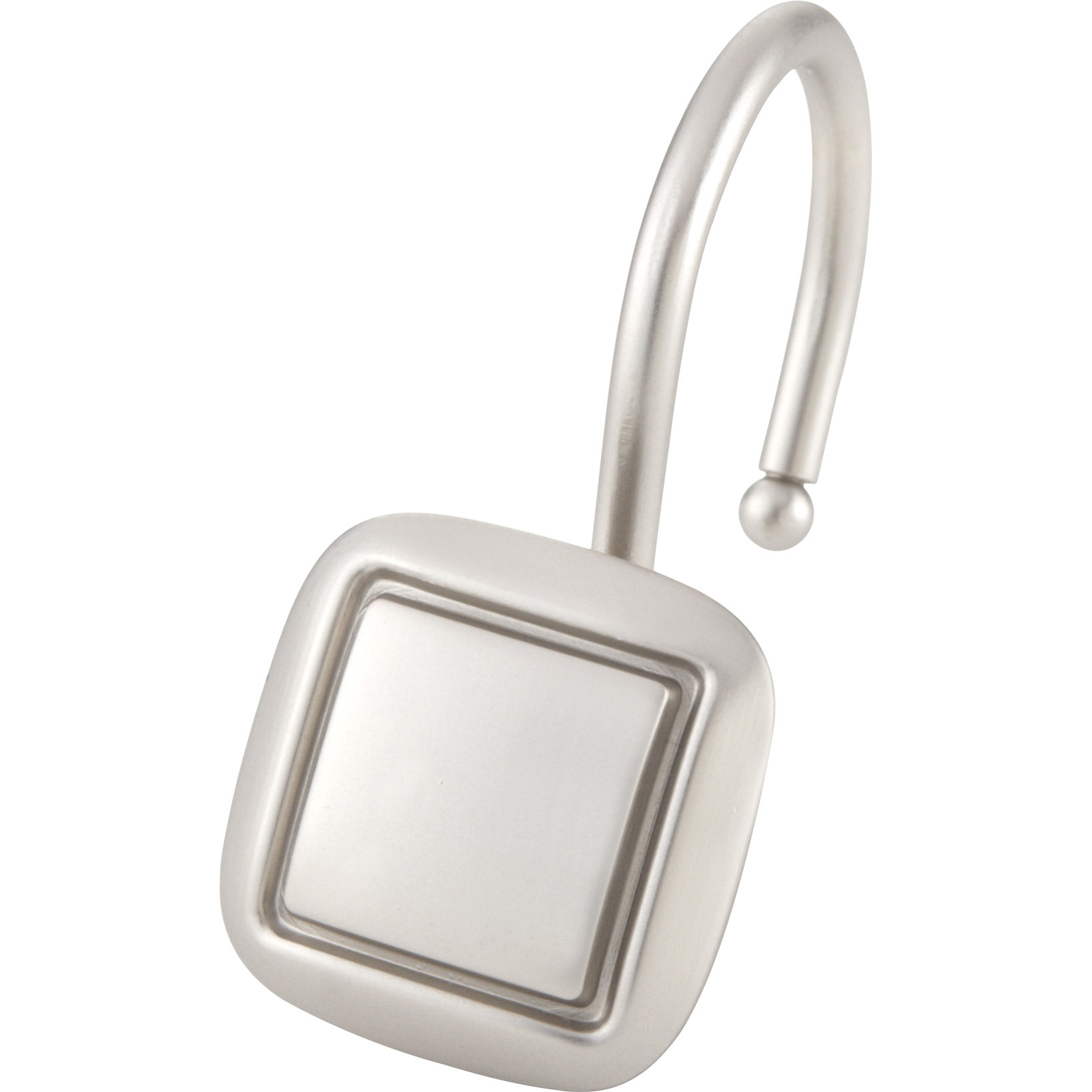 The Twillery Co. Square Wall Mounted Shower Curtain Hooks