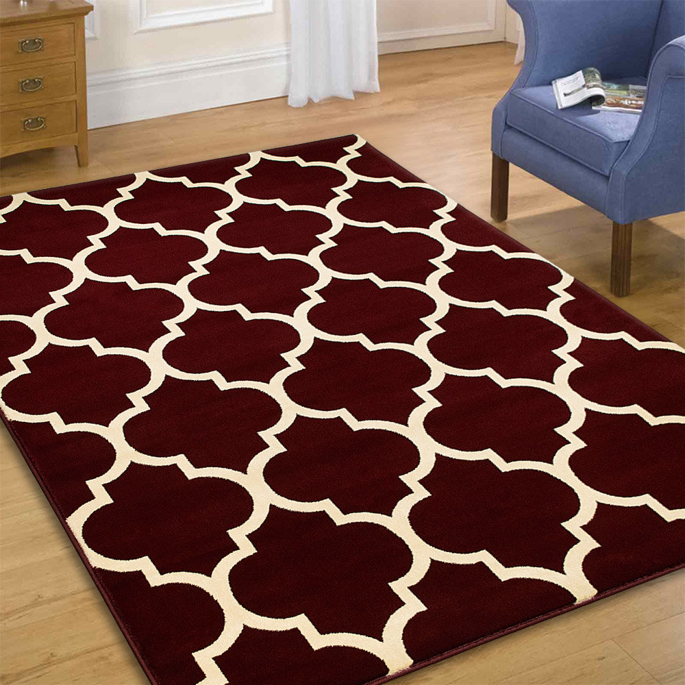 AllStar Rugs Burgundy Area Rug & Reviews Wayfair.ca